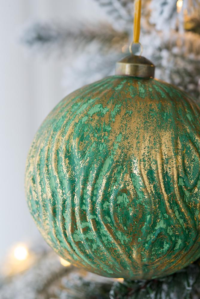 Christmas Ball Glass Decorative Hanging Ball Christmas Tree Ornaments For Holiday Party Decorations
