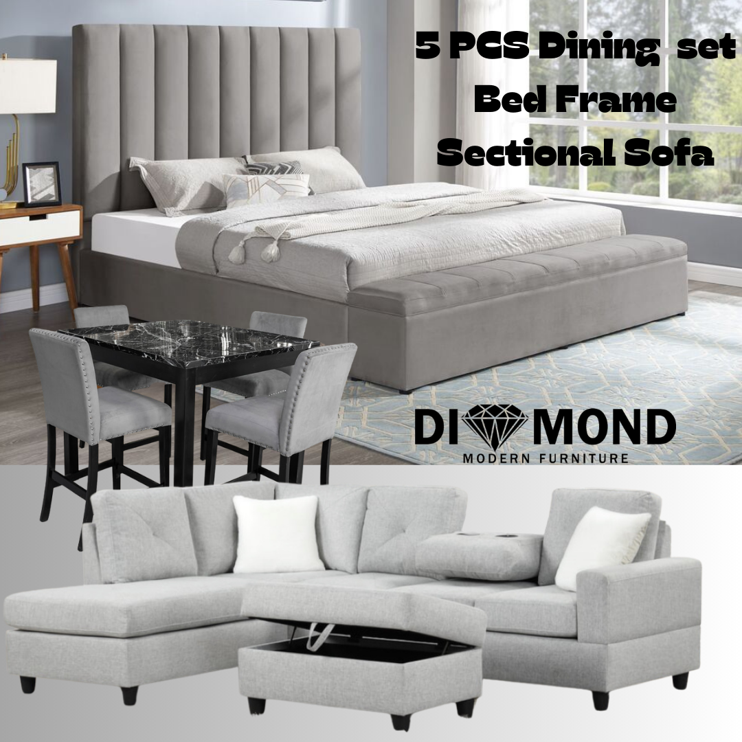 Rocket 3 Room Package Includes Free Mattress