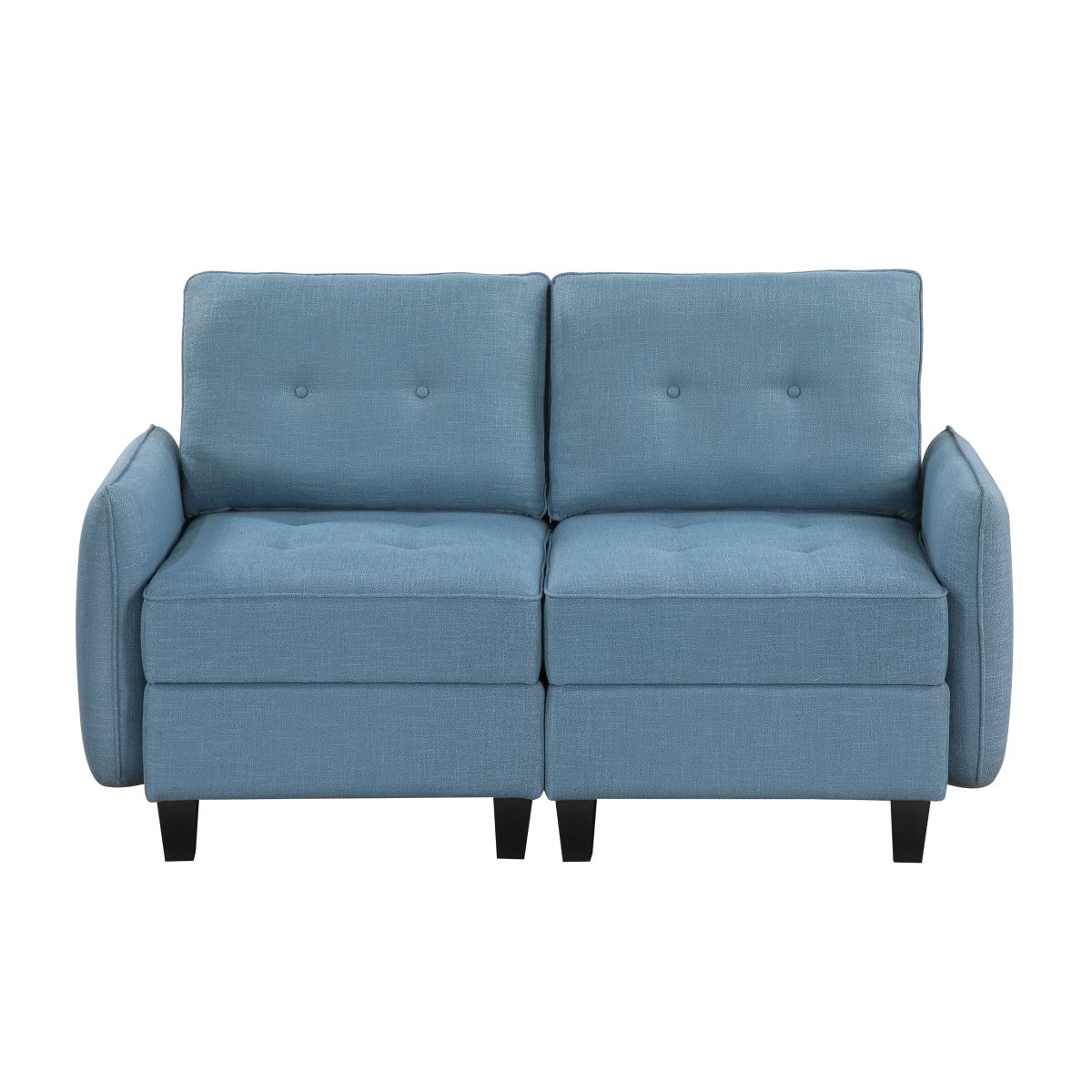 Garren - Loveseat - Blue