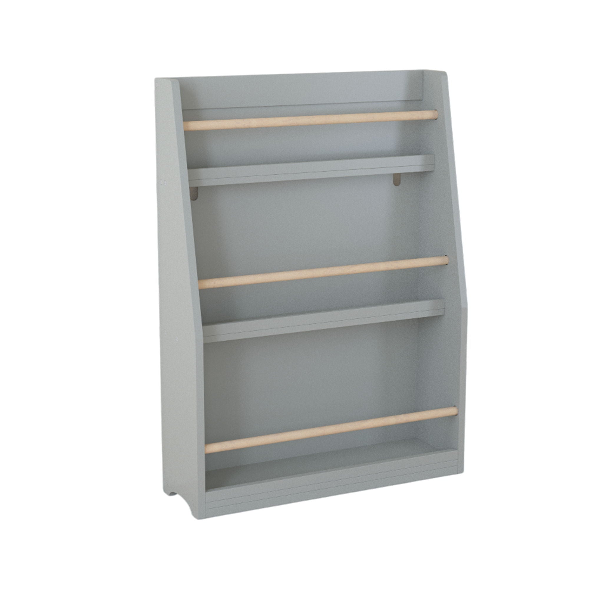 3 Tier Book Shelf, Compact Storage For Bedrooms