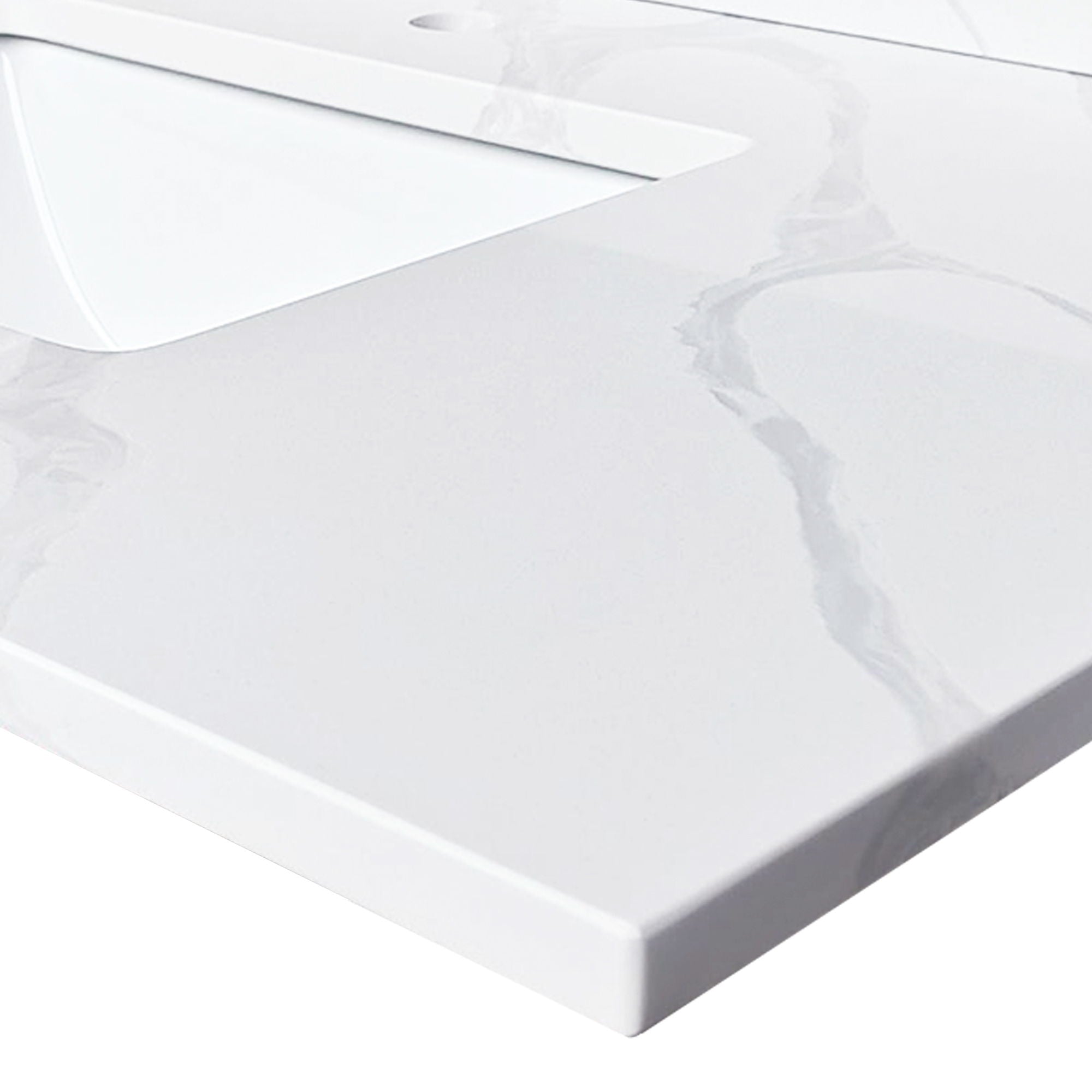Bathroom Vanity Top With Undermount Single Bowl Sink