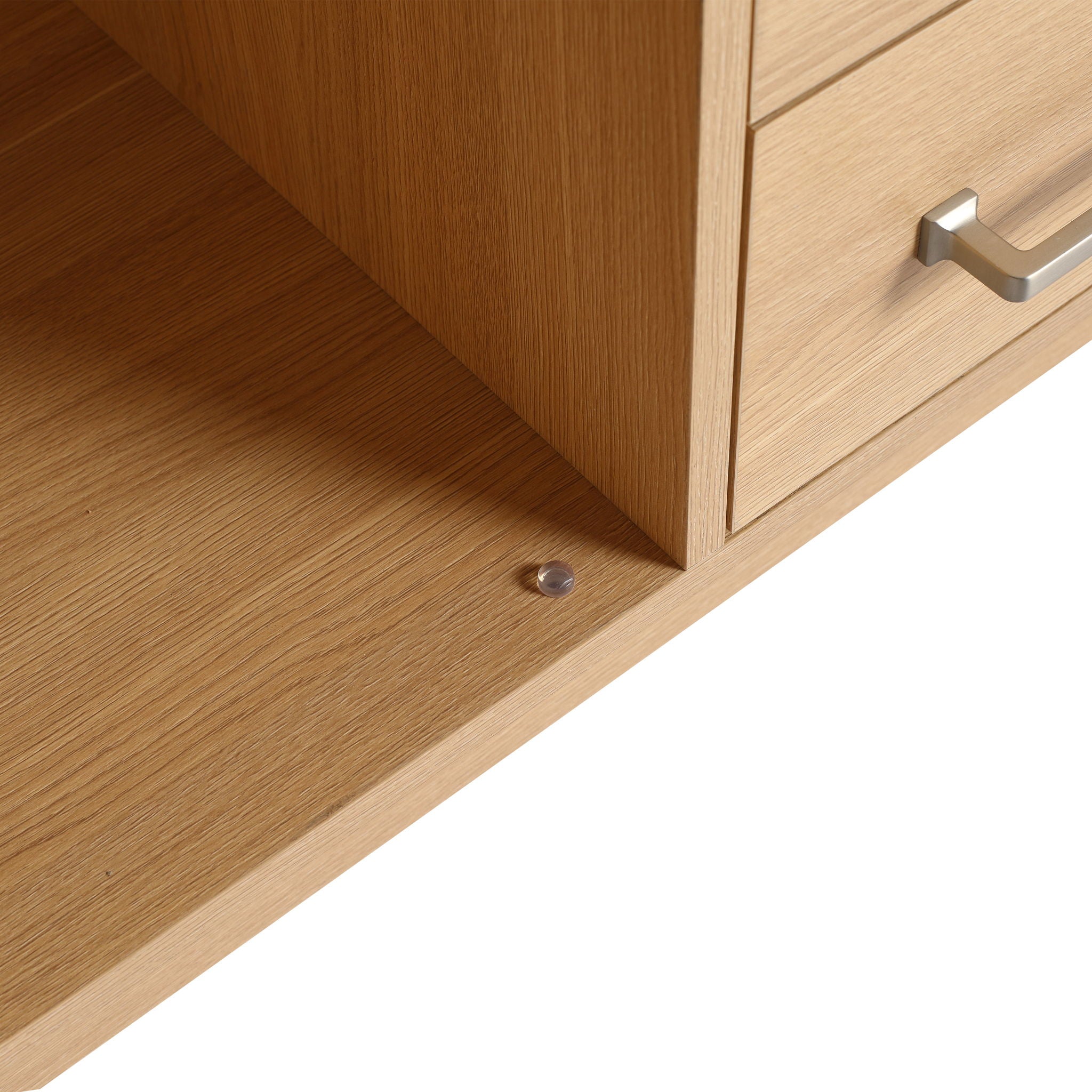 Freestanding Bathroom Vanity With Resin Sink, Soft-Closing Doors And Drawers