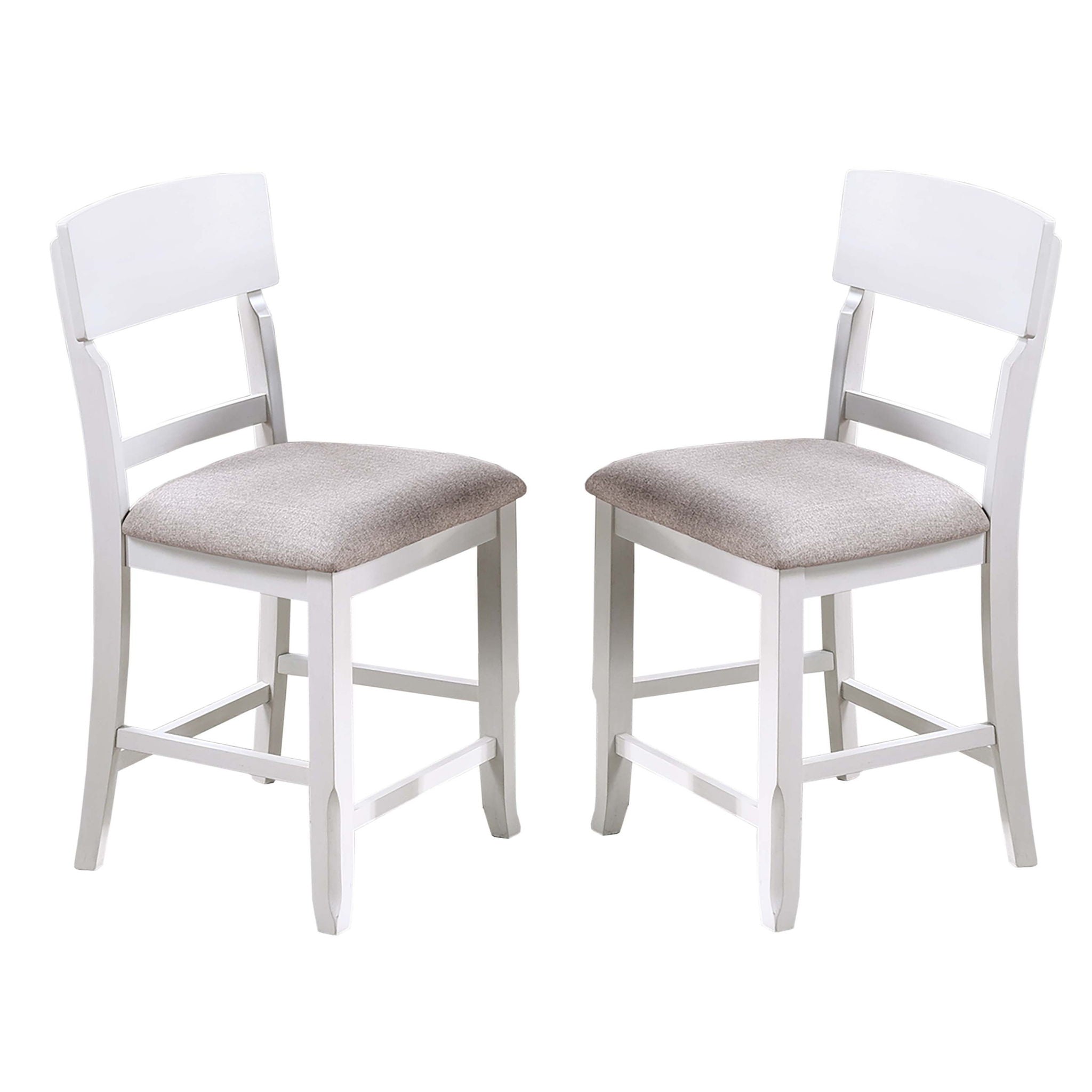 Contemporary Counter Height Dining Set With Built In Lazy Susan