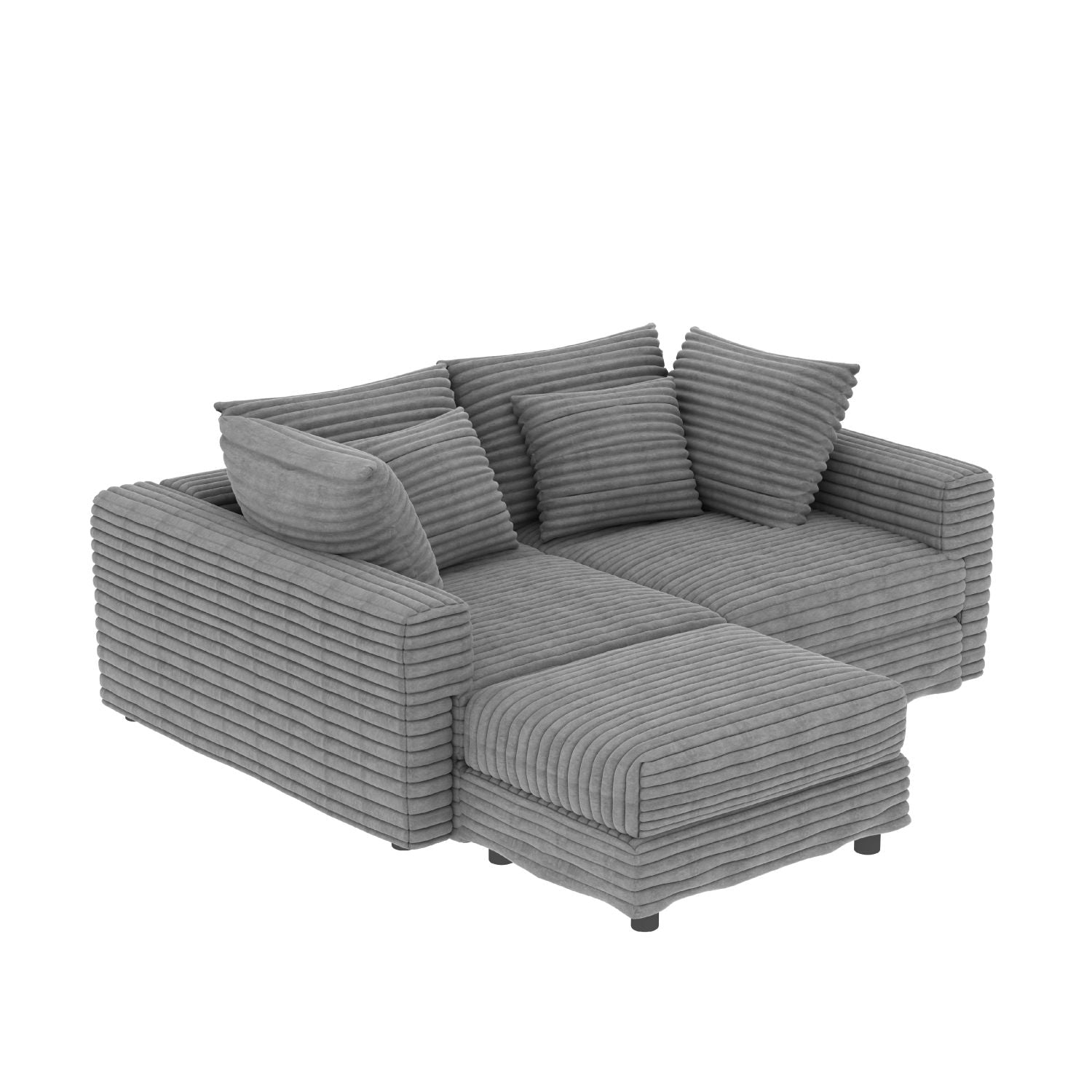 Modern Comfy Upholstered Sofa Cloud Couch & Deep Seat Couches