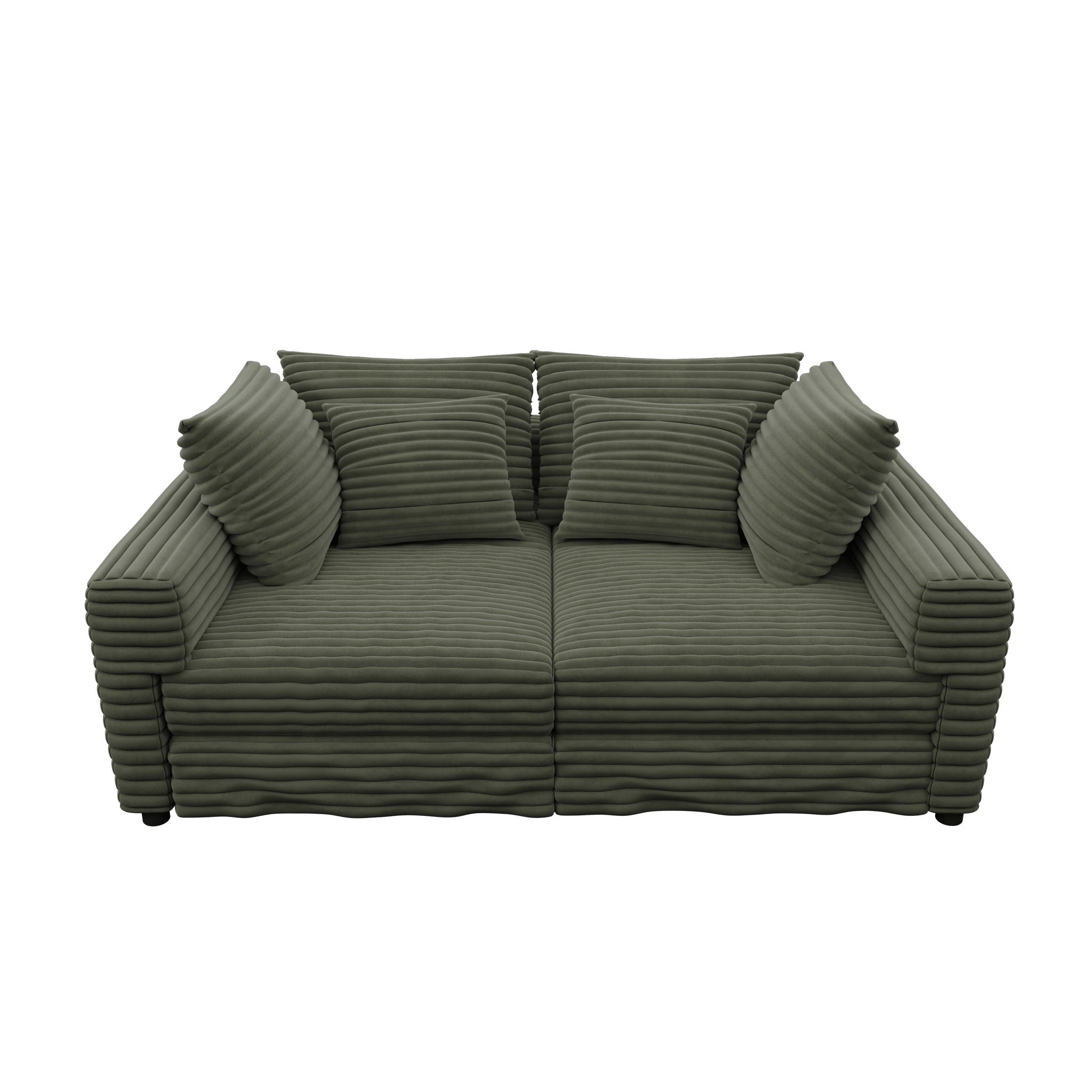 Modern Comfy Upholstered Sofa Cloud Couch & Deep Seat Couches