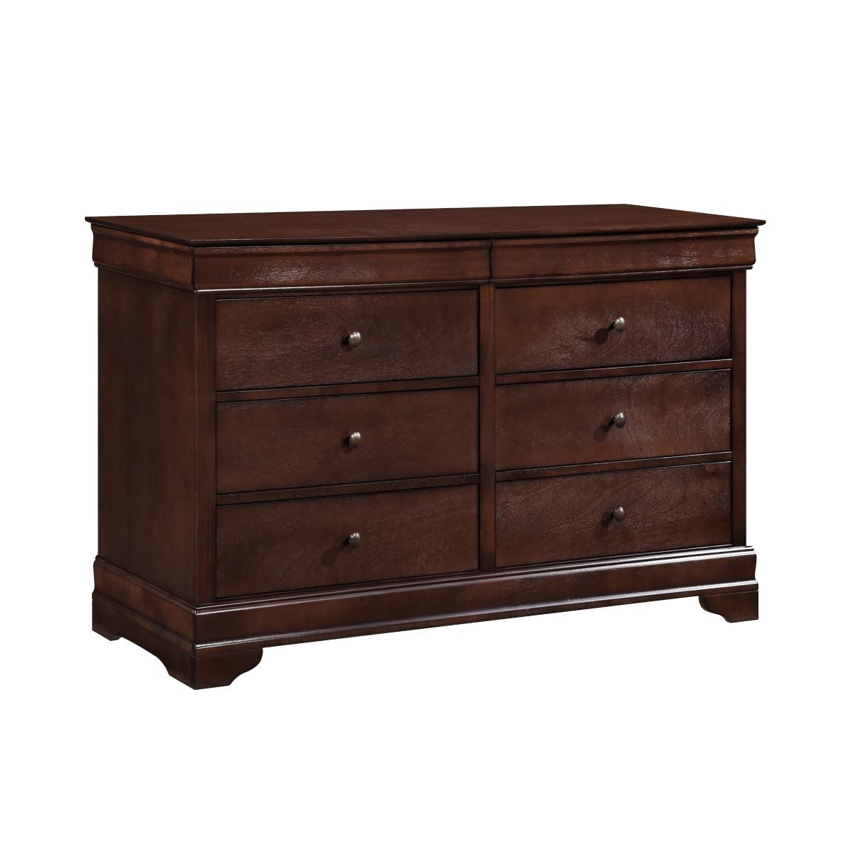 Abbeville - Dresser With Two Hidden Drawers - Cherry
