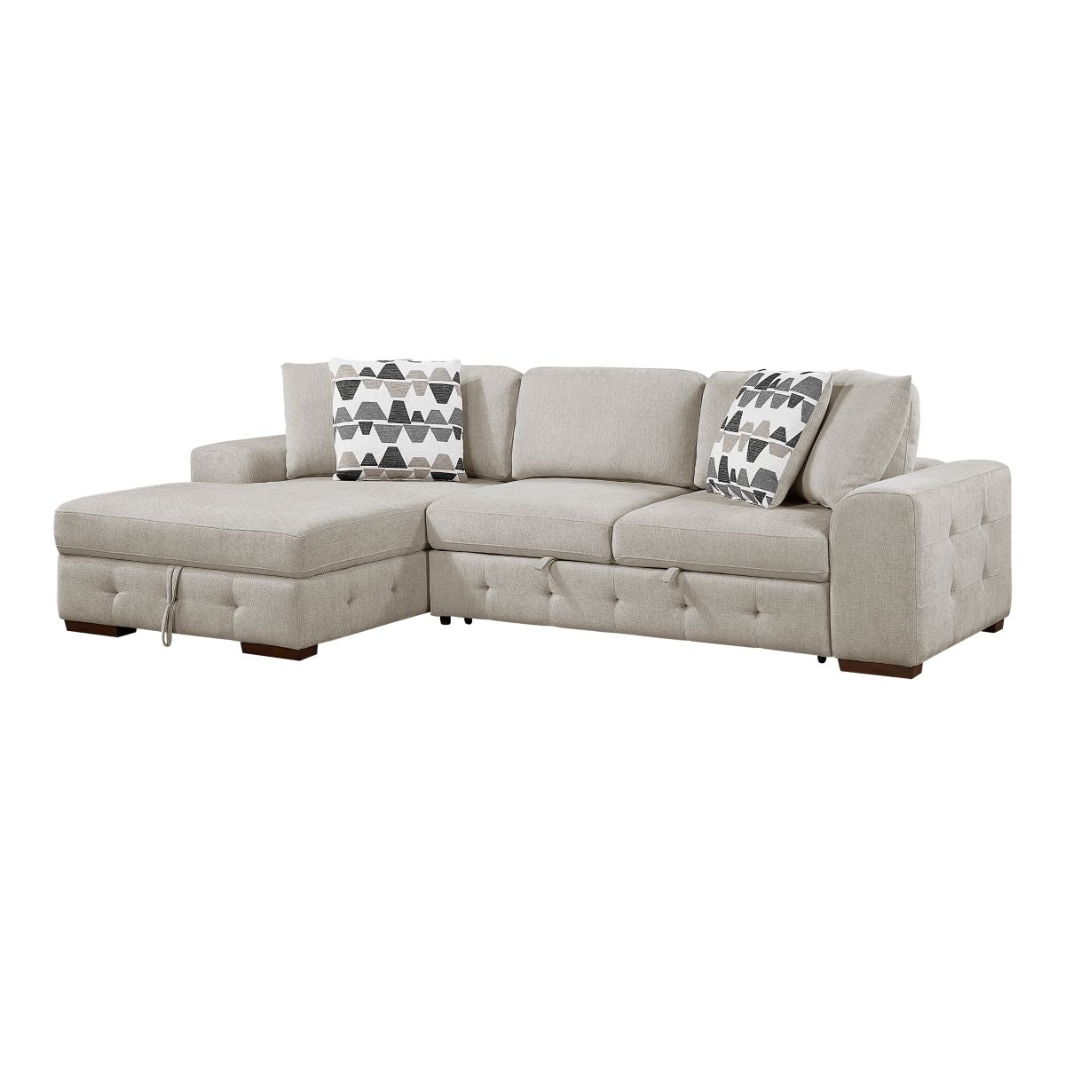 Raife - Sectional With Ottoman