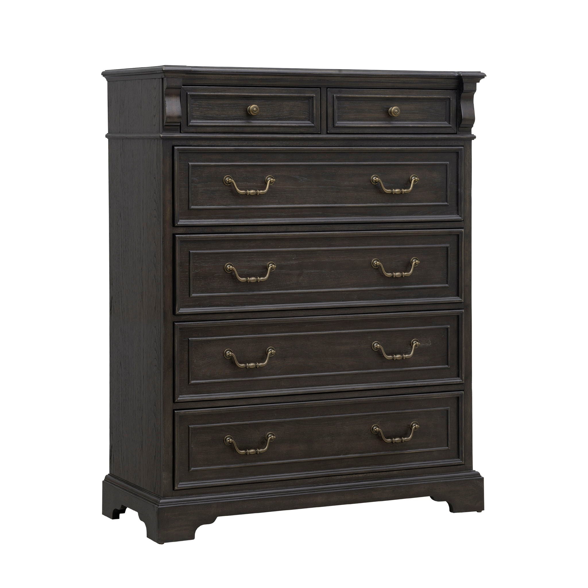 Hickory Creek - 6 Drawer Chest - Brown