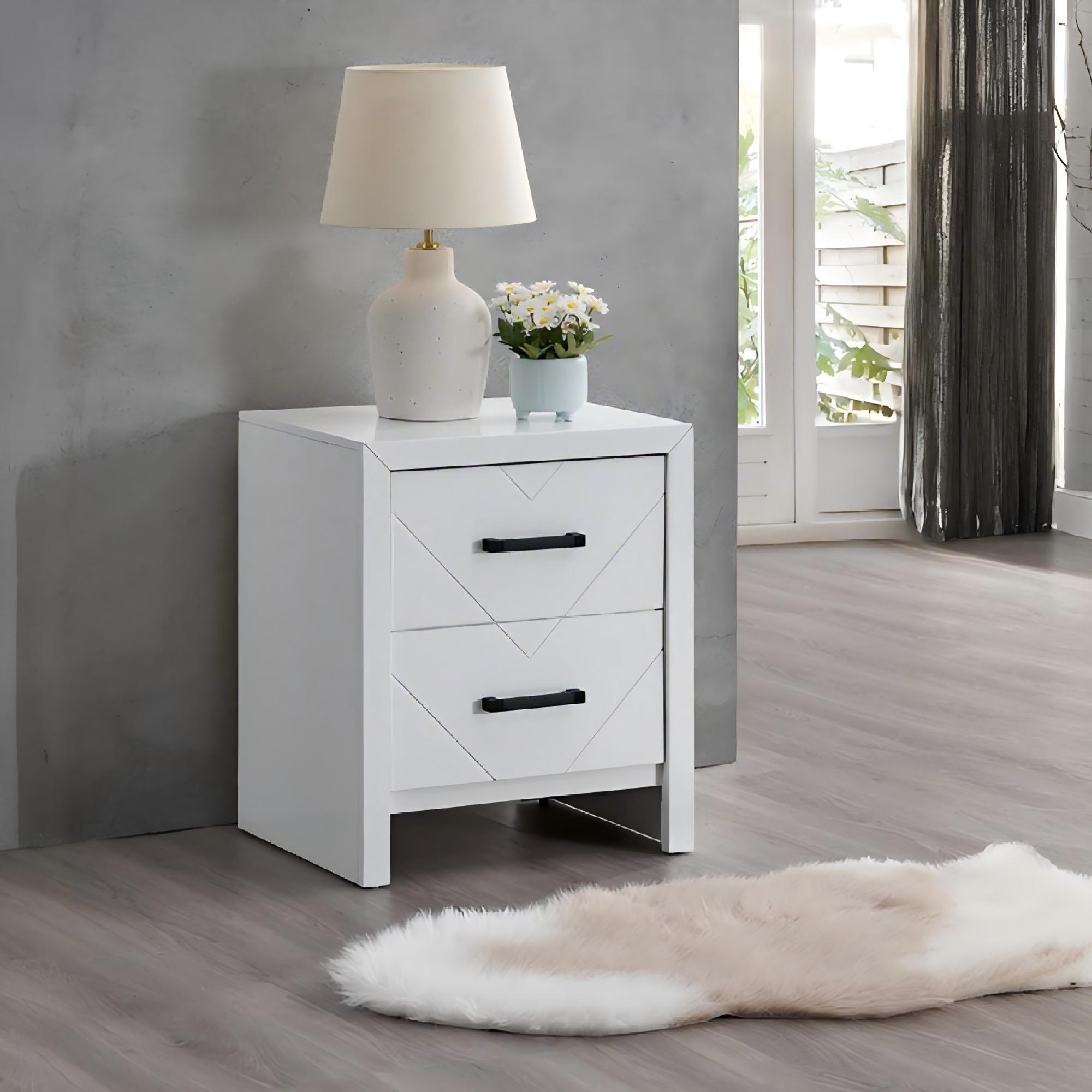 Morris - 2 Drawers Nightstand