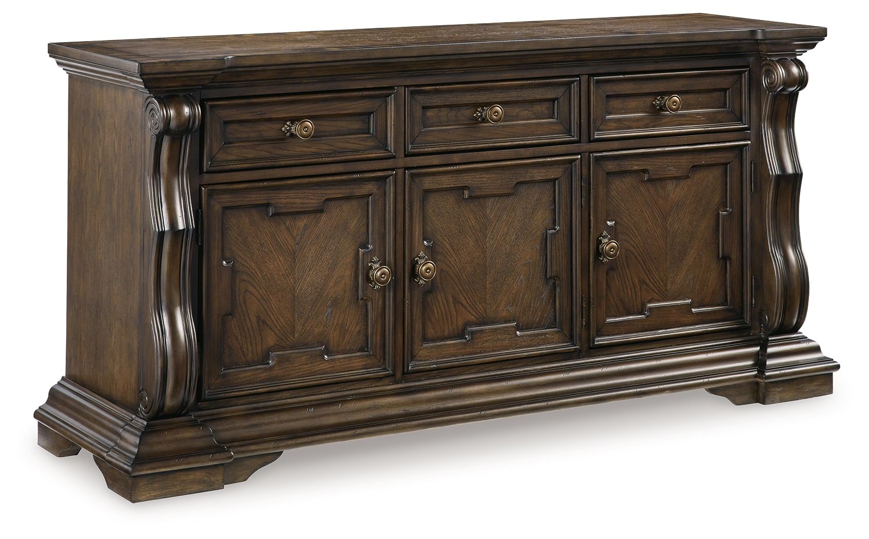 Maylee - Dining Room Buffet - Dark Brown