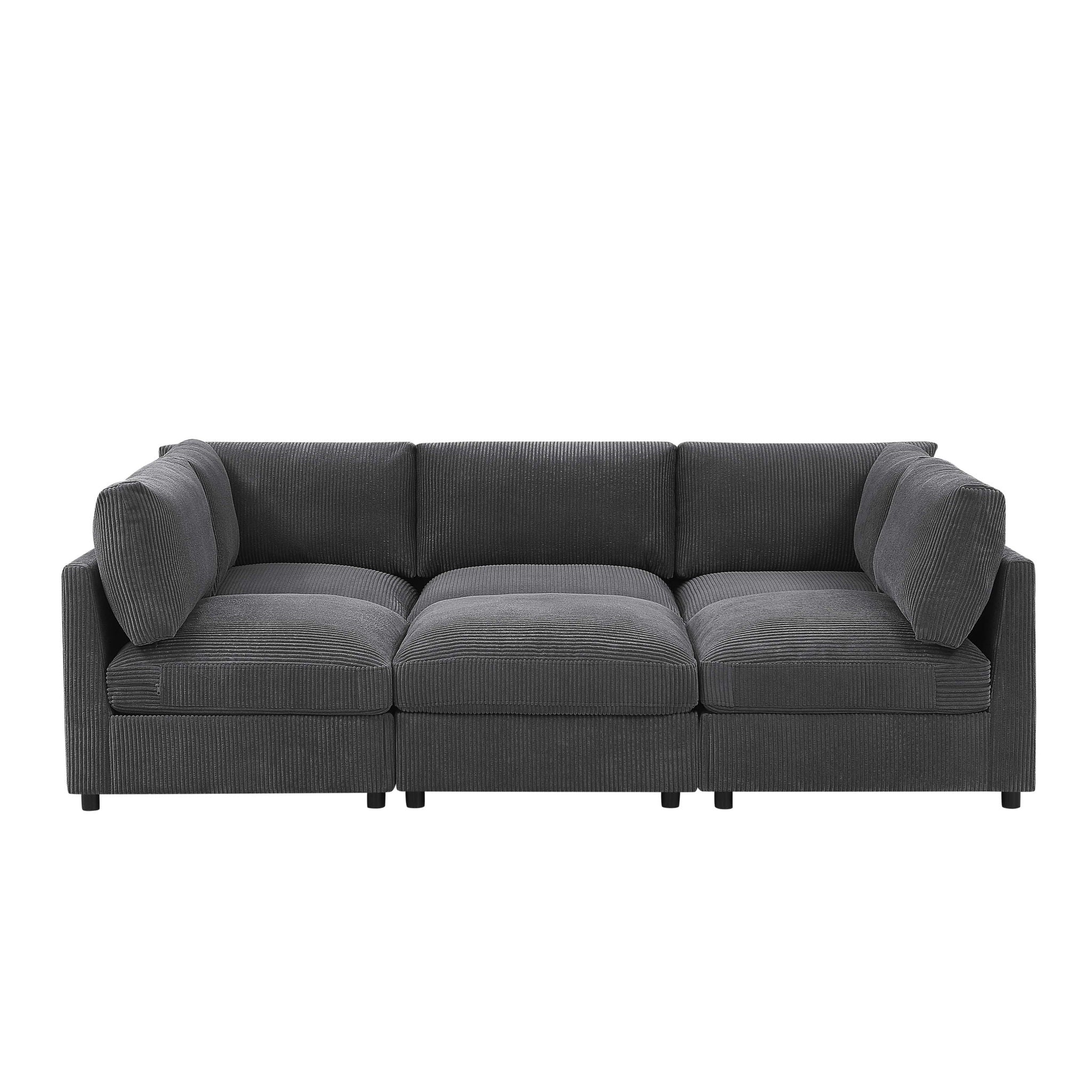 Modern Reversible Modular Sectional