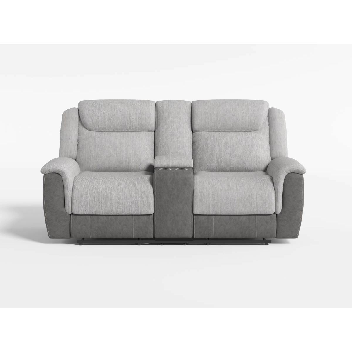 Harriette - Double Reclining Loveseat With Center Console