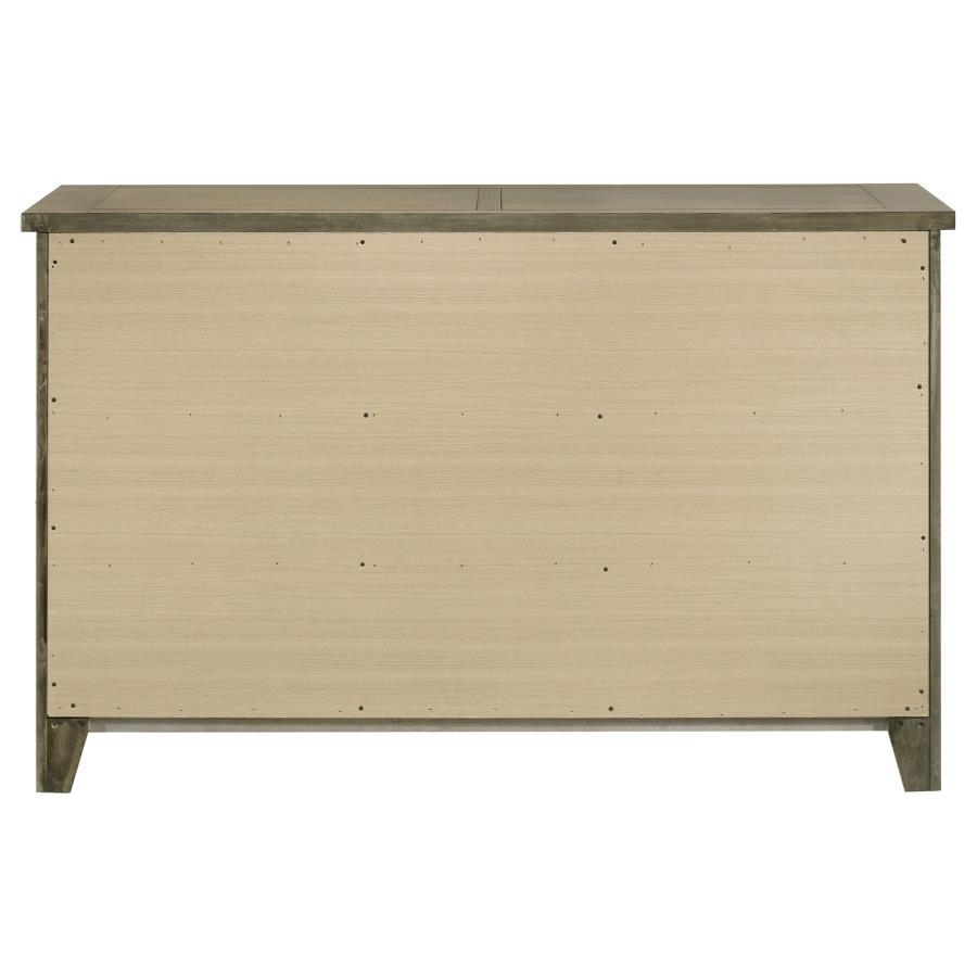 Hazlewood - 6-Drawer Bedroom Dresser Cabinet