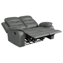 Nolan  Upholstered Sofa Set Charcoal