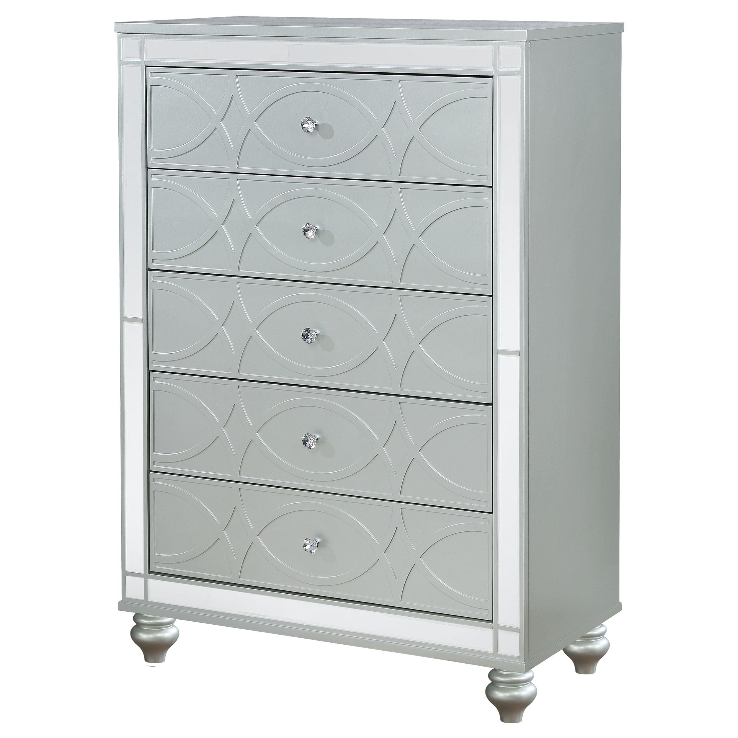 Diamond Modern Furniture COA Gunnison 5-Drawer Chest 223215 IMAGE 3