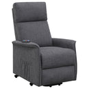 Herrera Upholstered Power Lift Massage Chair Beige