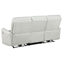 Greenfield  Power Reclining Sofa Set Dove Grey