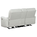 Greenfield  Power Reclining Sofa Set Dove Grey