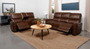 Greenfield  Power Reclining Sofa Set Dove Grey