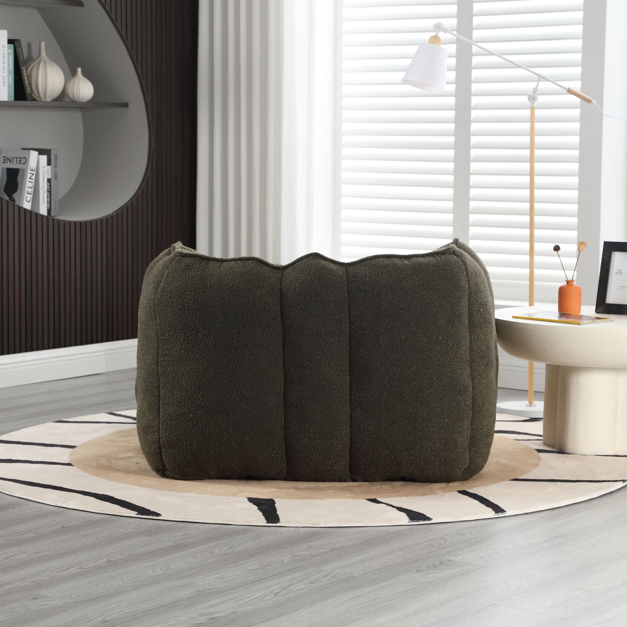 Soft Bean Bag Chair With High Resilient Foam