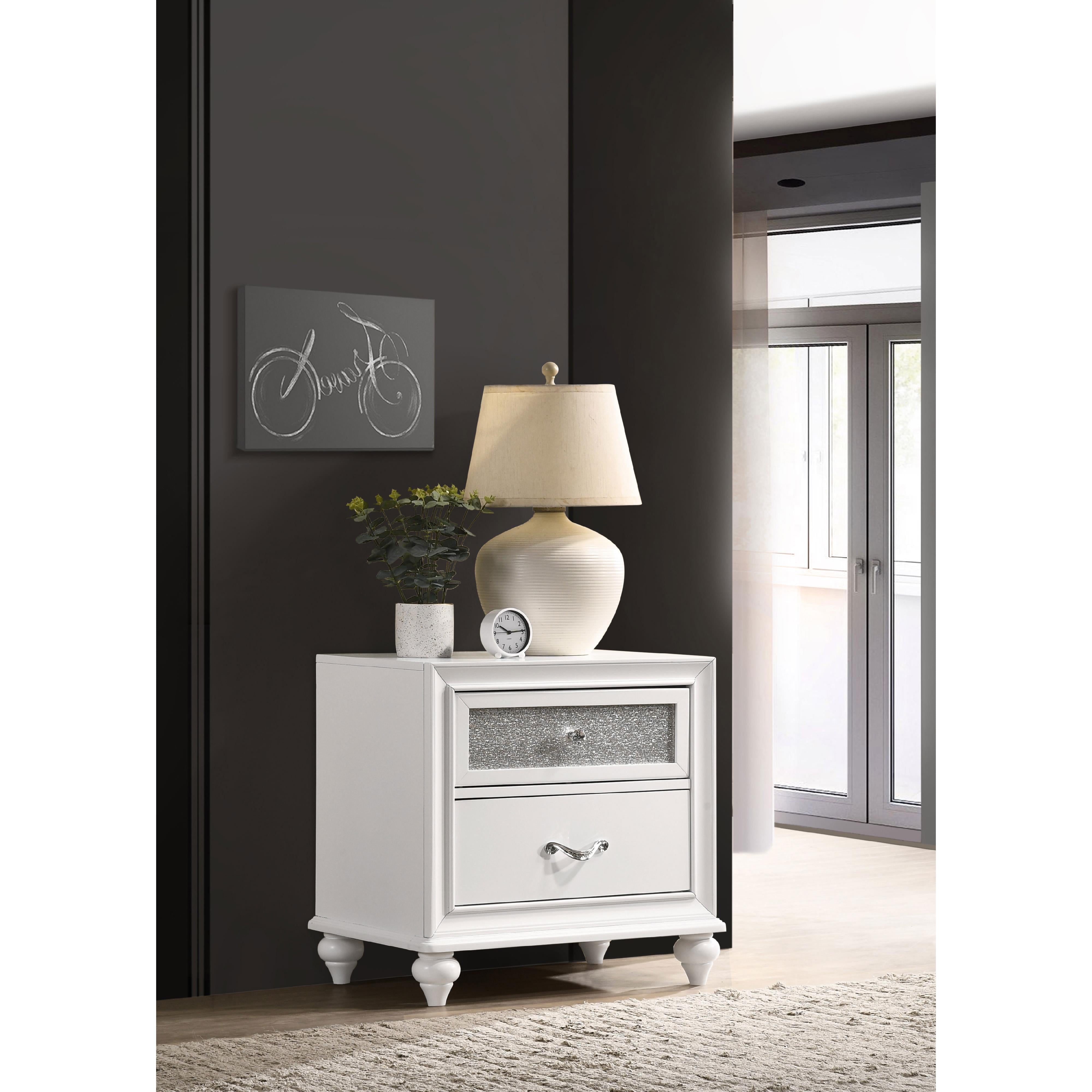 Diamond Modern Furniture COA Barzini 2-Drawer Nightstand 205892 IMAGE 9