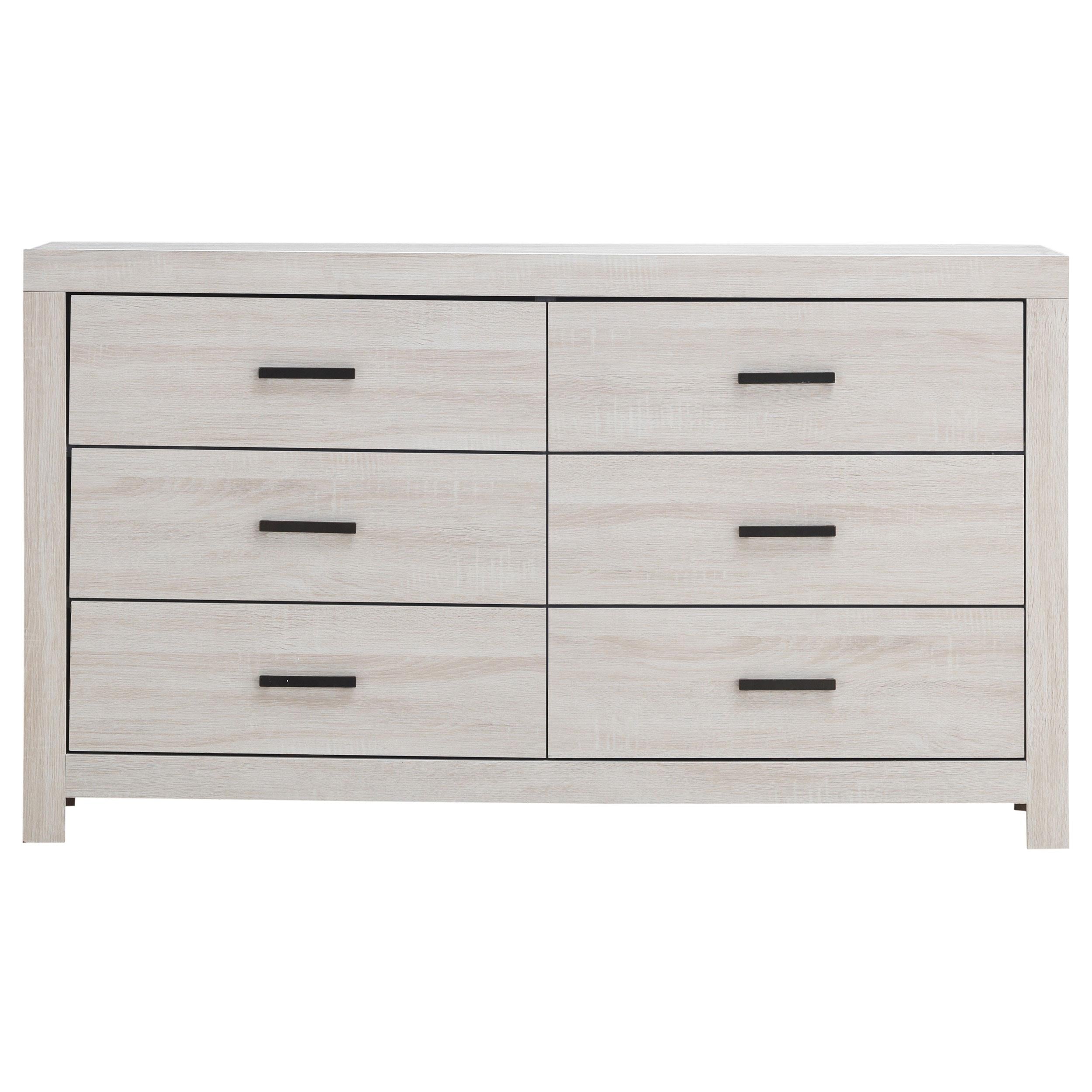 Coaster Furniture Brantford 6-Drawer Dresser 207053 IMAGE 2