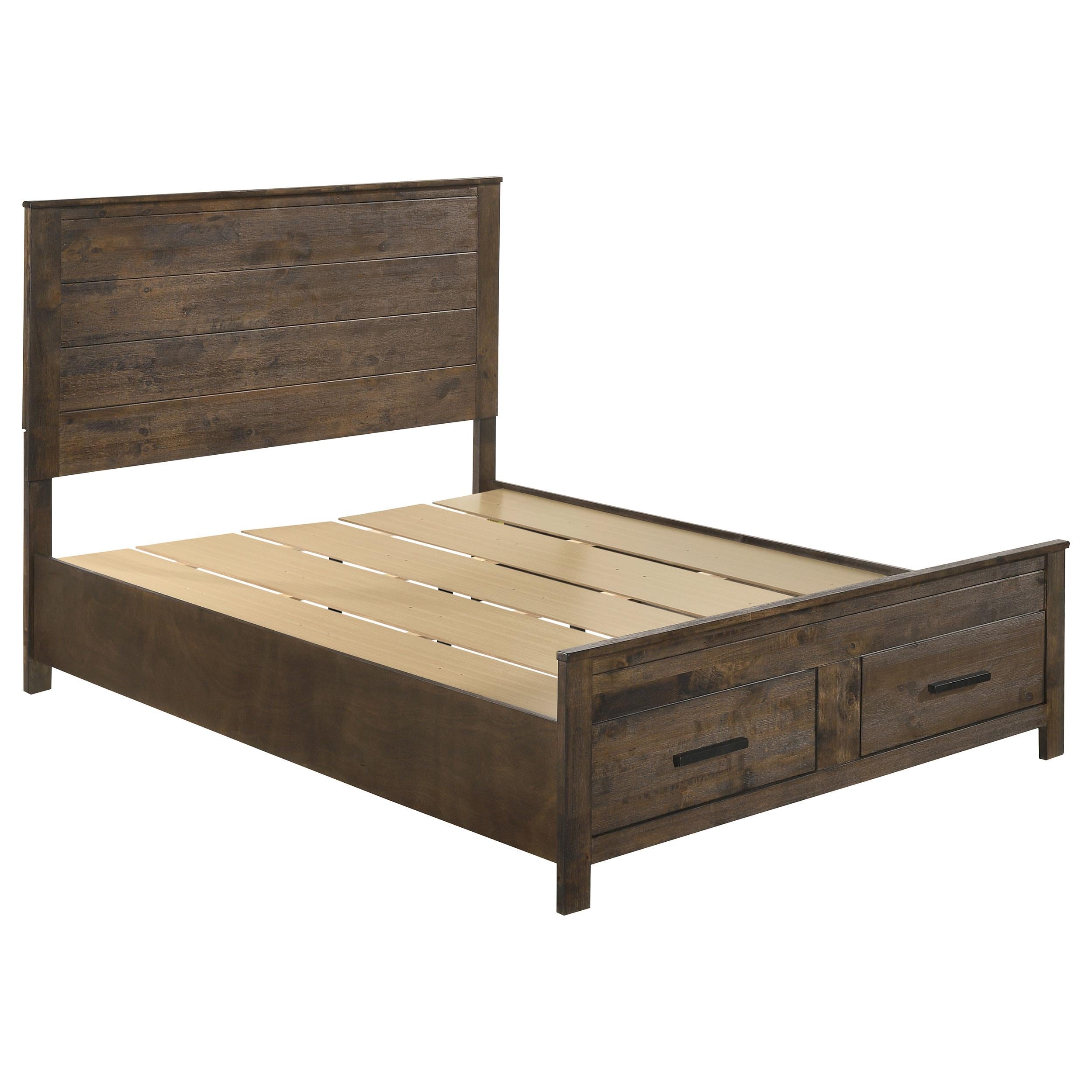 Coaster Furniture Woodmont Queen Panel Bed with Storage 222631Q IMAGE 1