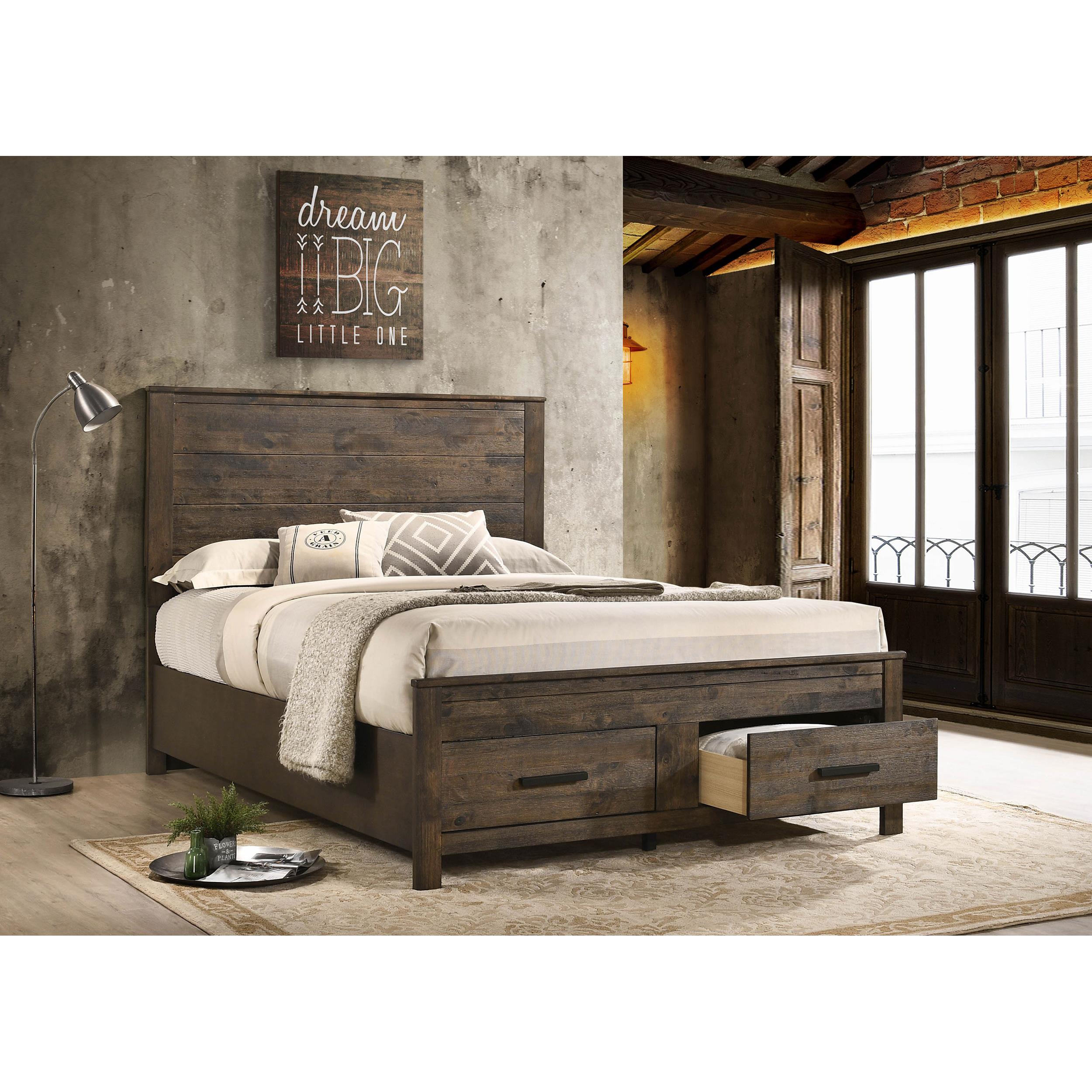 Diamond Modern Furniture COA Woodmont Queen Panel Bed with Storage 222631Q IMAGE 6