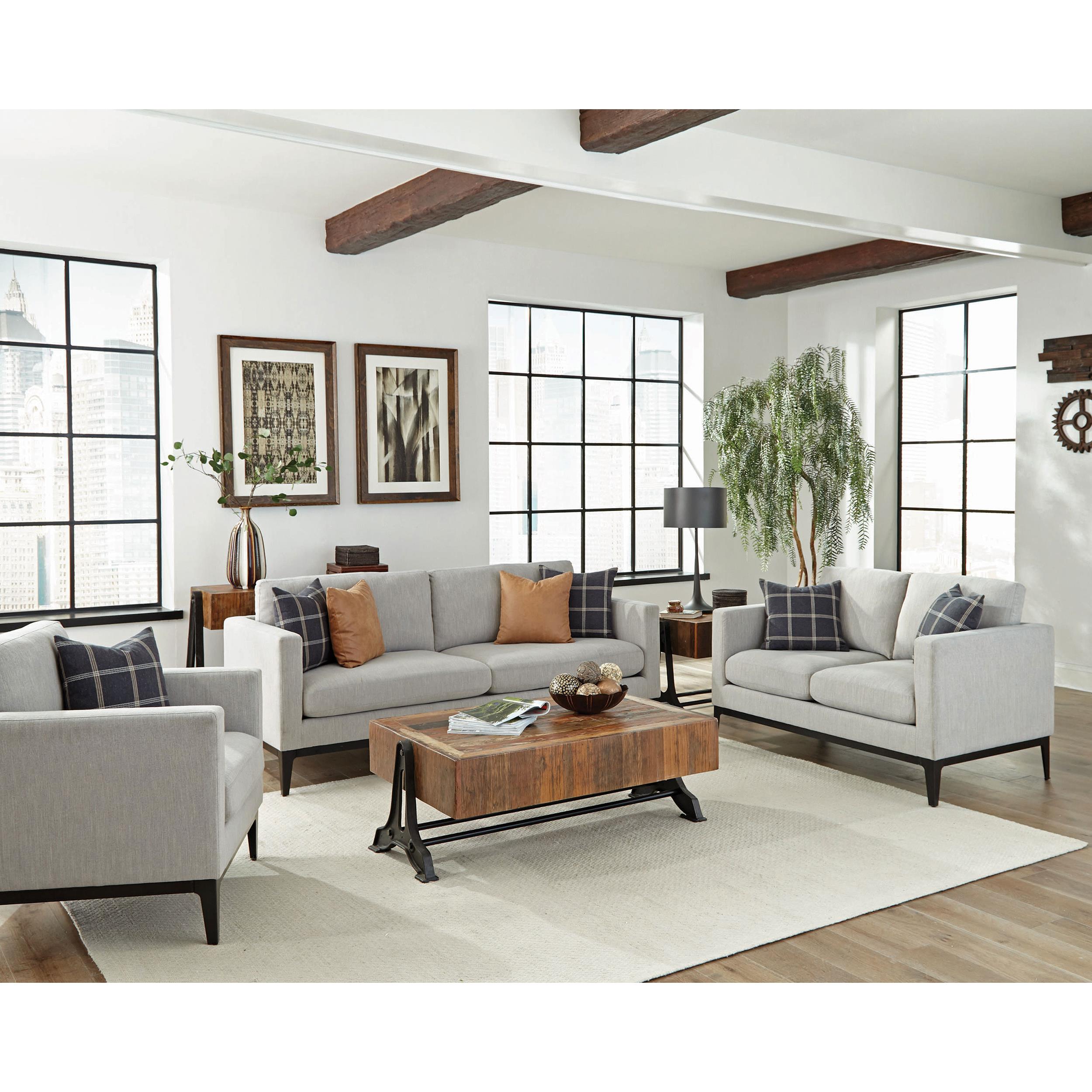 Diamond Modern Furniture COA Apperson Stationary Fabric Sofa 508681 IMAGE 10