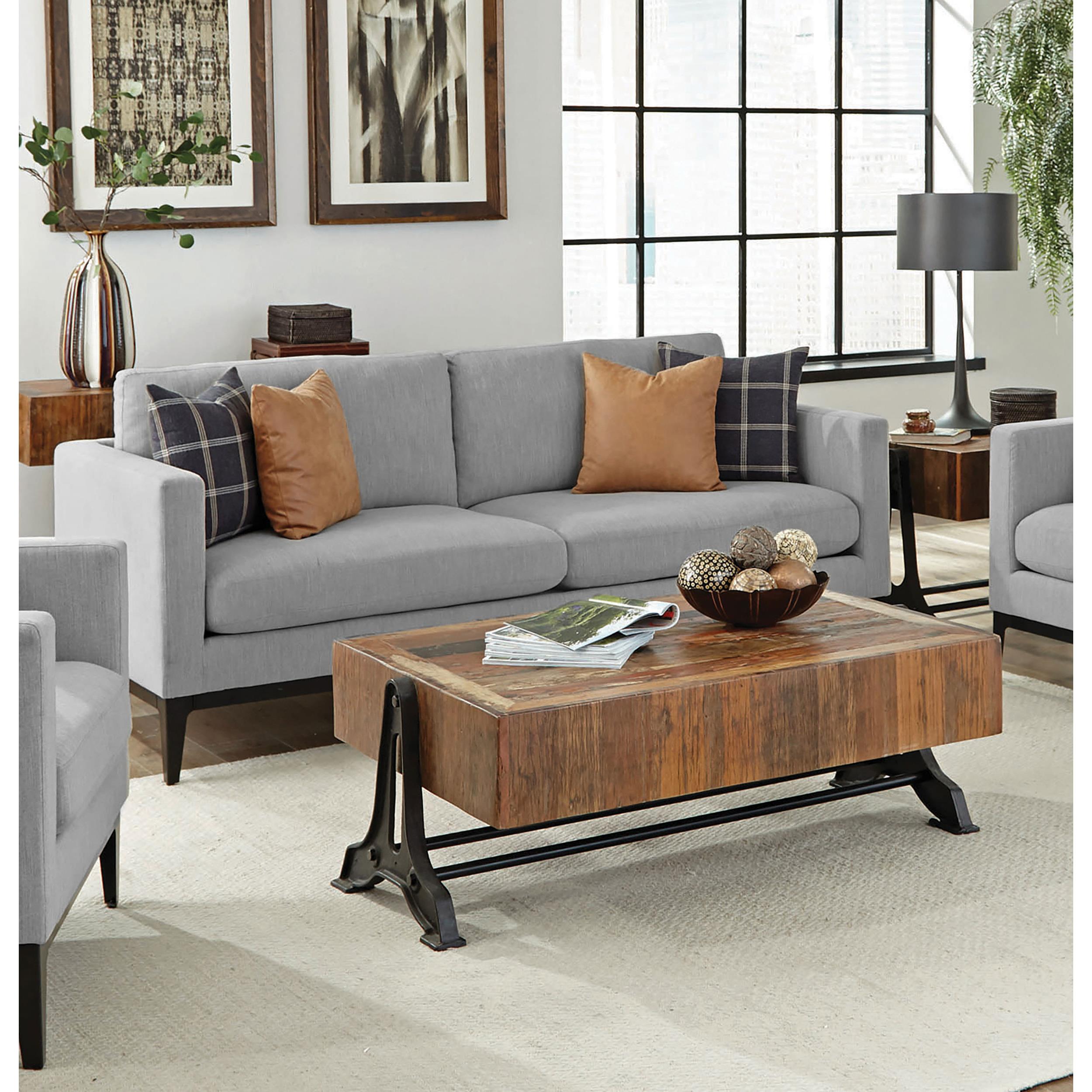 Diamond Modern Furniture COA Apperson Stationary Fabric Sofa 508681 IMAGE 9