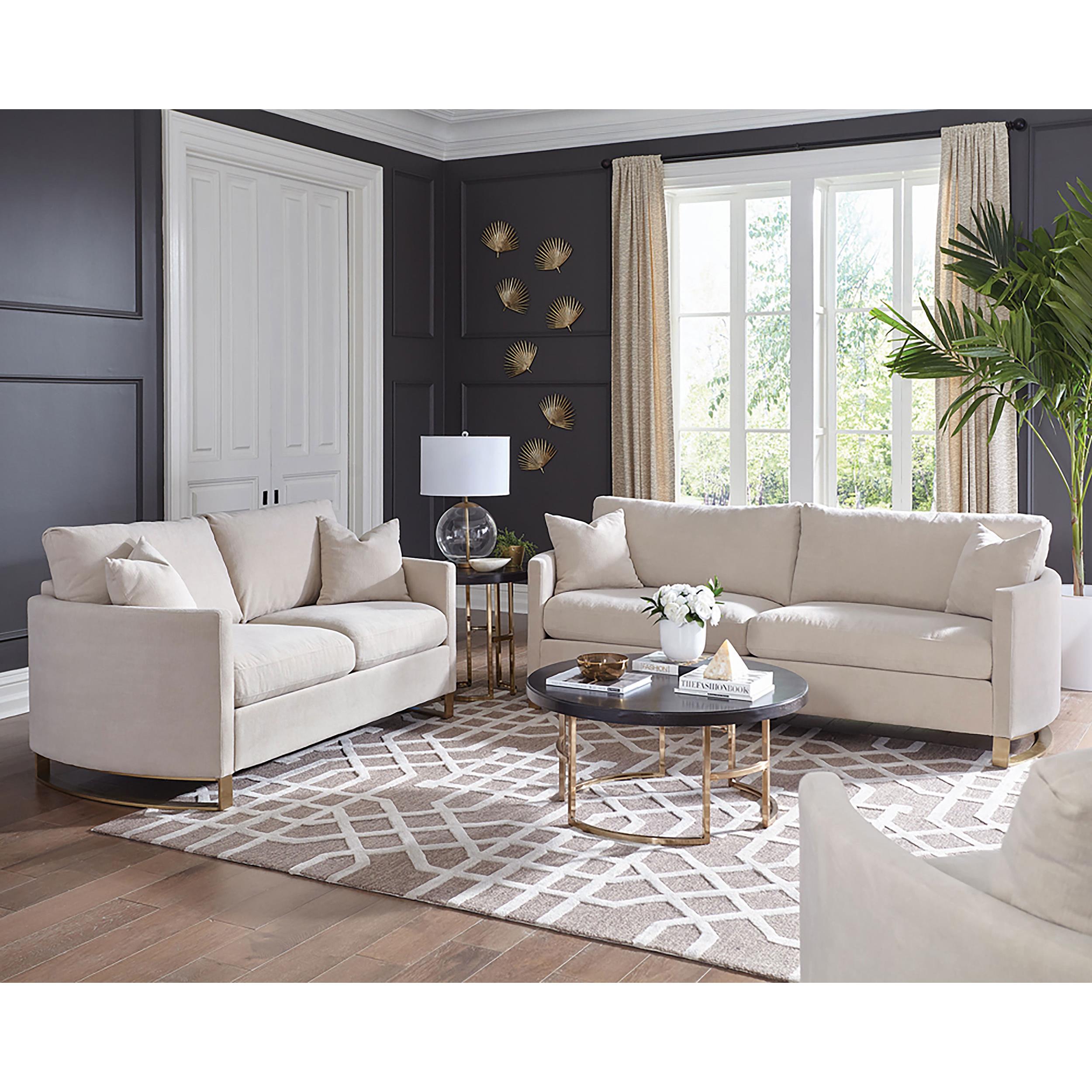 Diamond Modern Furniture COA Corliss Stationary Fabric Sofa 508821 IMAGE 9