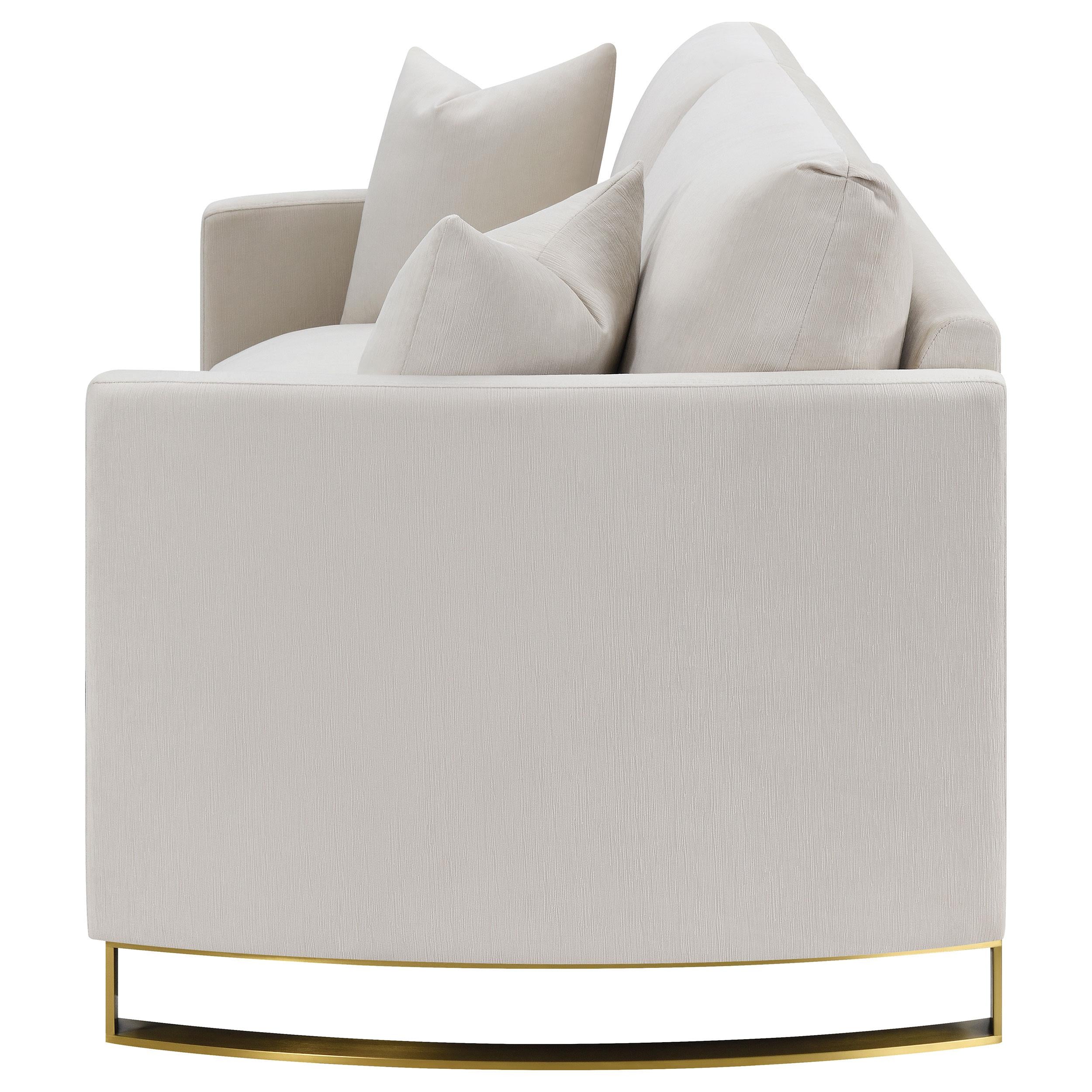 Diamond Modern Furniture COA Corliss Stationary Fabric Loveseat 508822 IMAGE 4