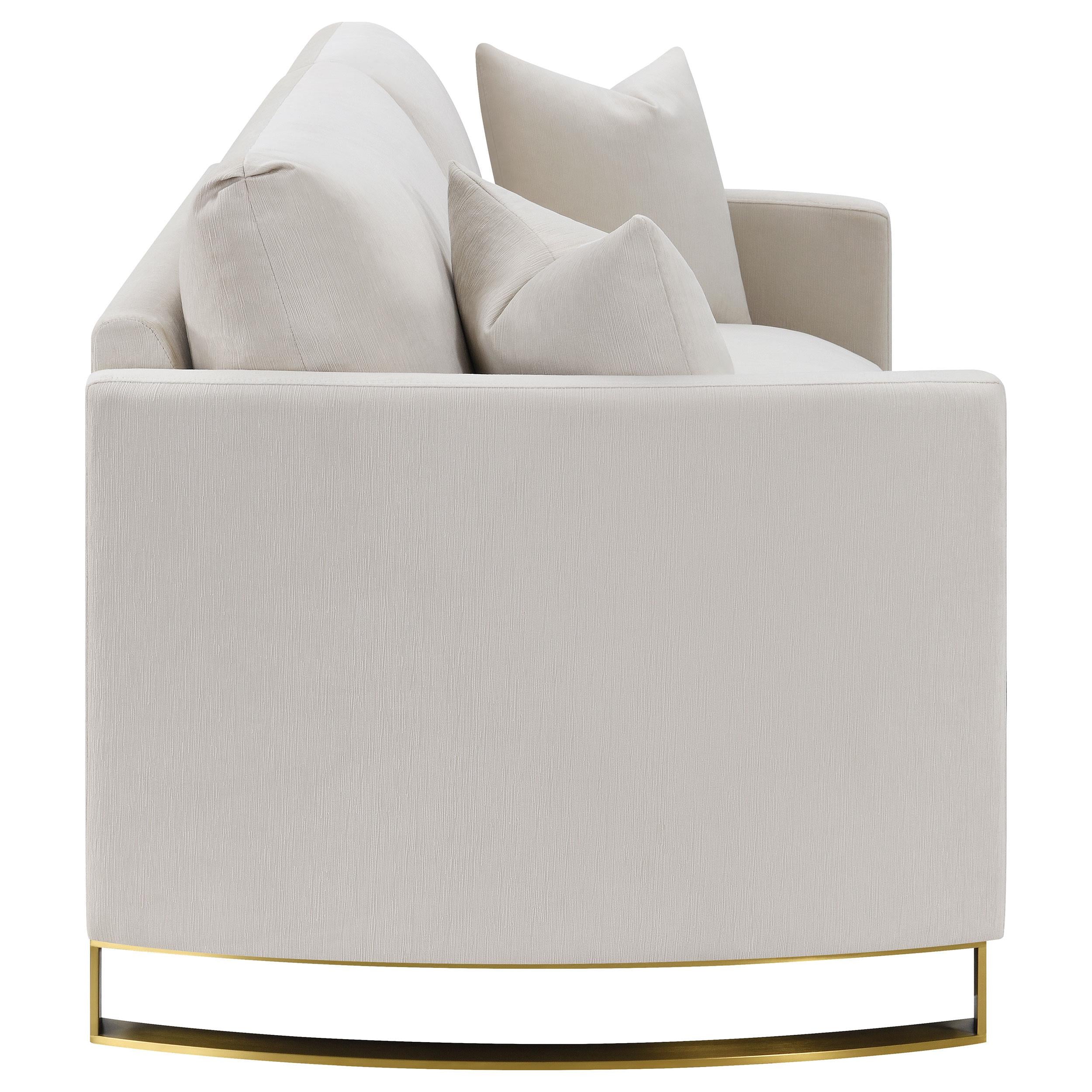 Diamond Modern Furniture COA Corliss Stationary Fabric Loveseat 508822 IMAGE 7