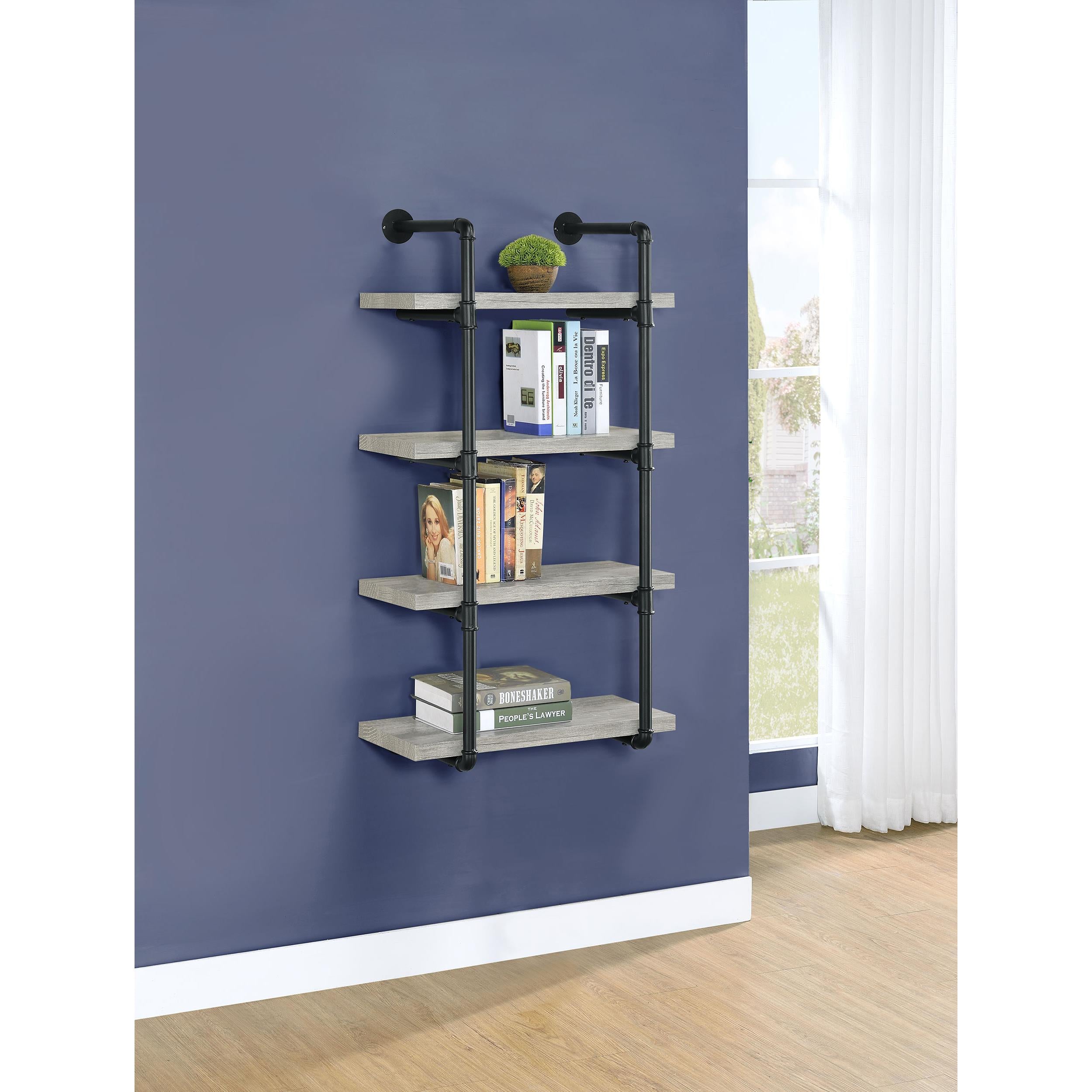 Diamond Modern Furniture COA Home Decor Bookshelves 804416 IMAGE 9