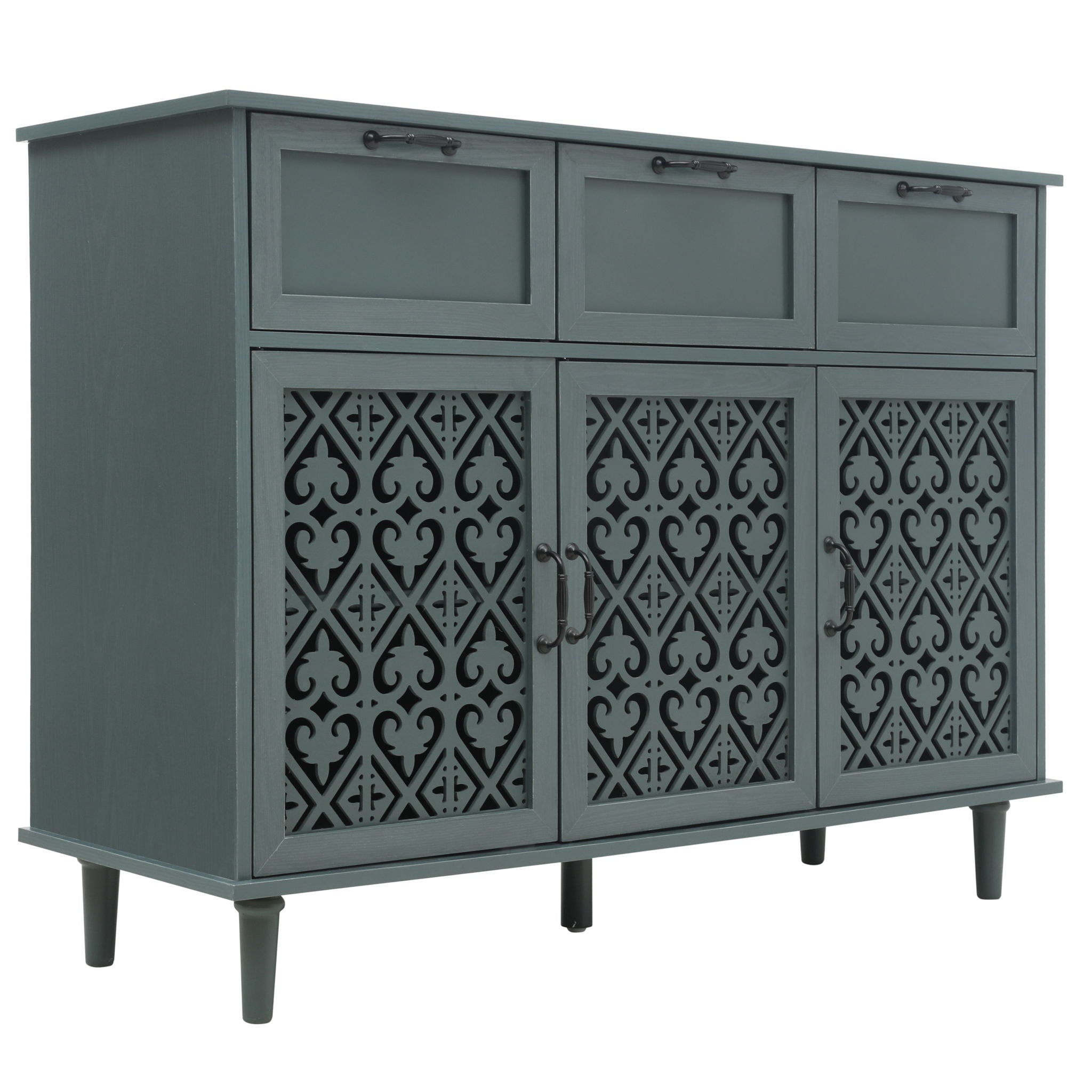 3 Door 3 Drawer Elegant Cabinet