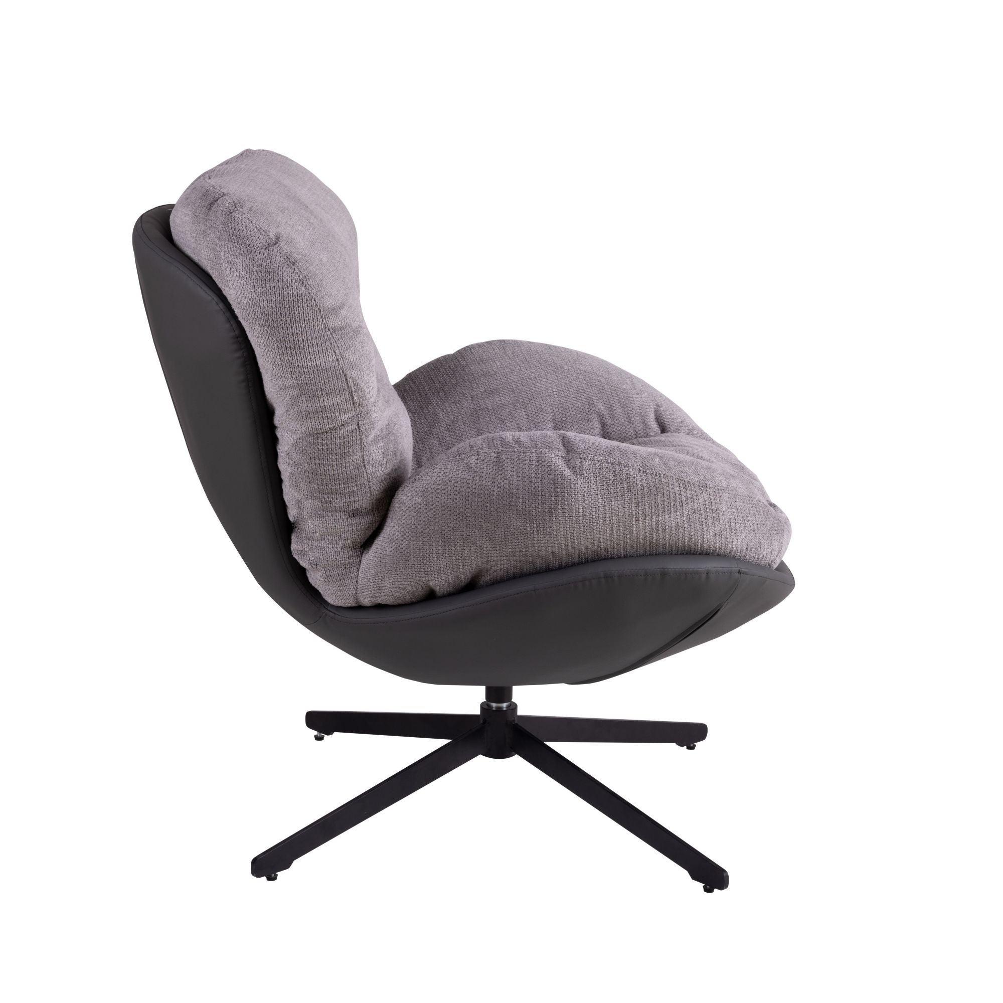 360° Swivel Office Chair, No Wheels