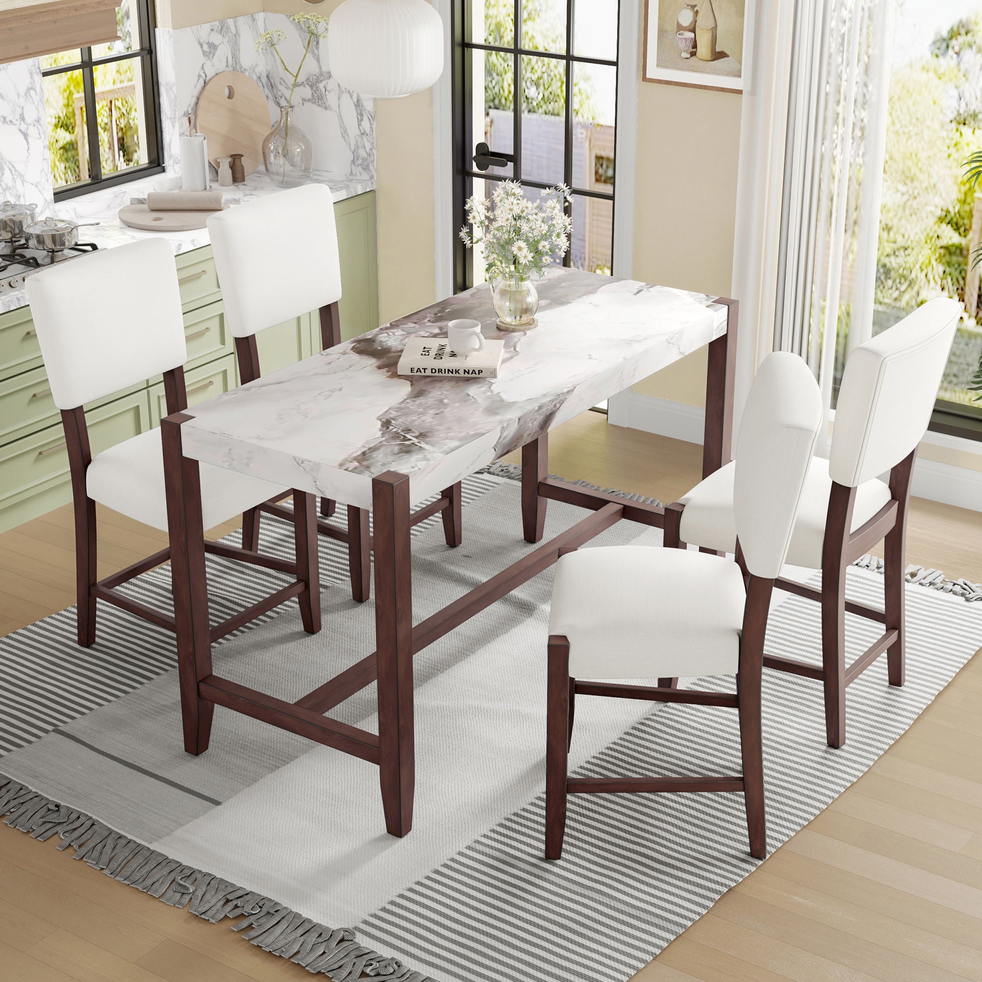 Counter Height Bar Table For Kitchen