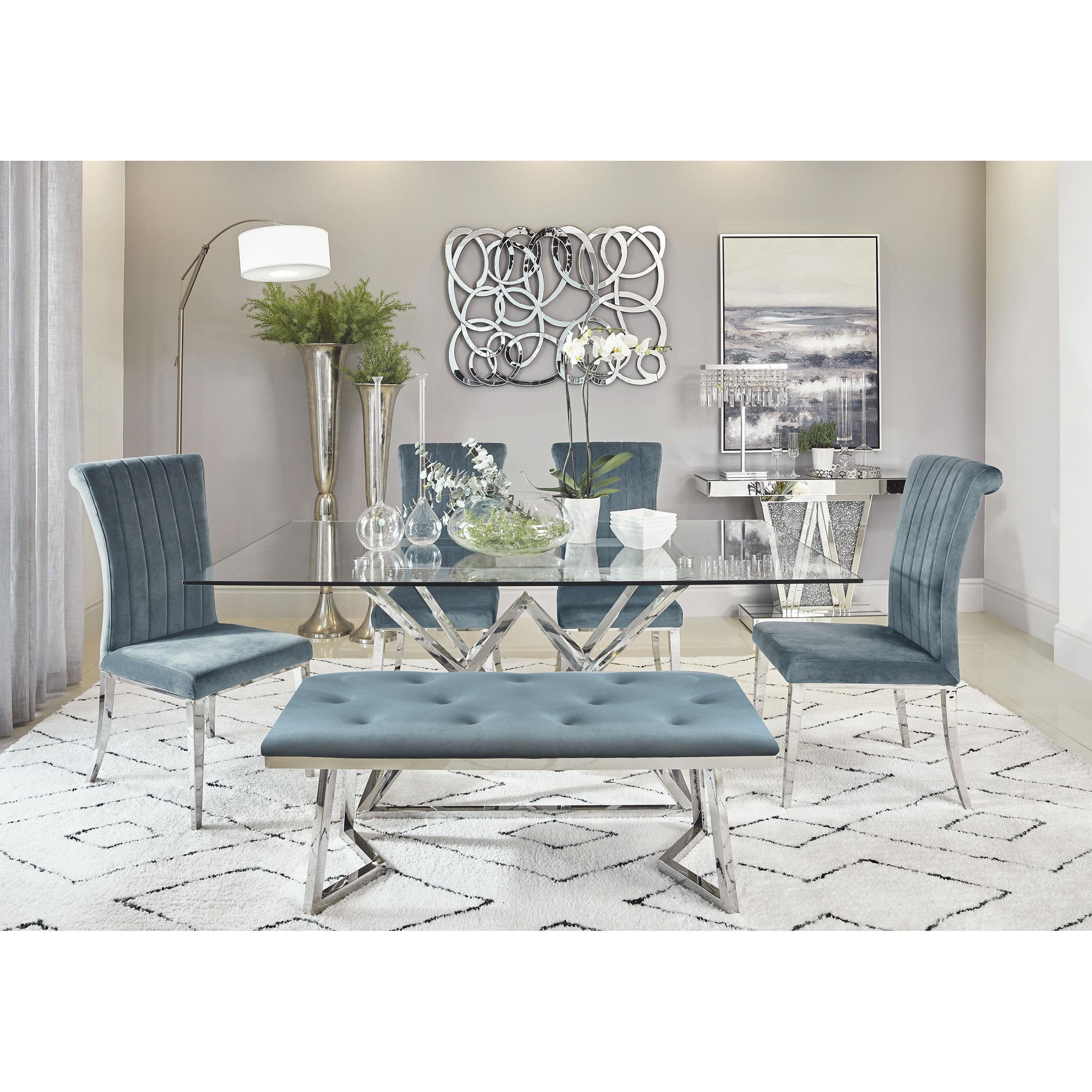 Diamond Modern Furniture COA Beaufort Bench 109453 IMAGE 6