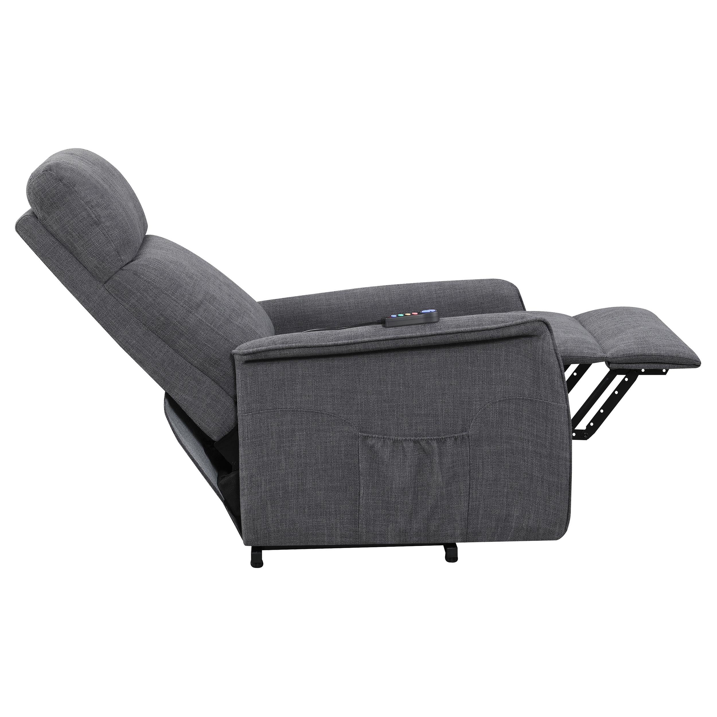 Coaster Furniture Fabric Lift Chair with Heat and Massage 609406P IMAGE 10