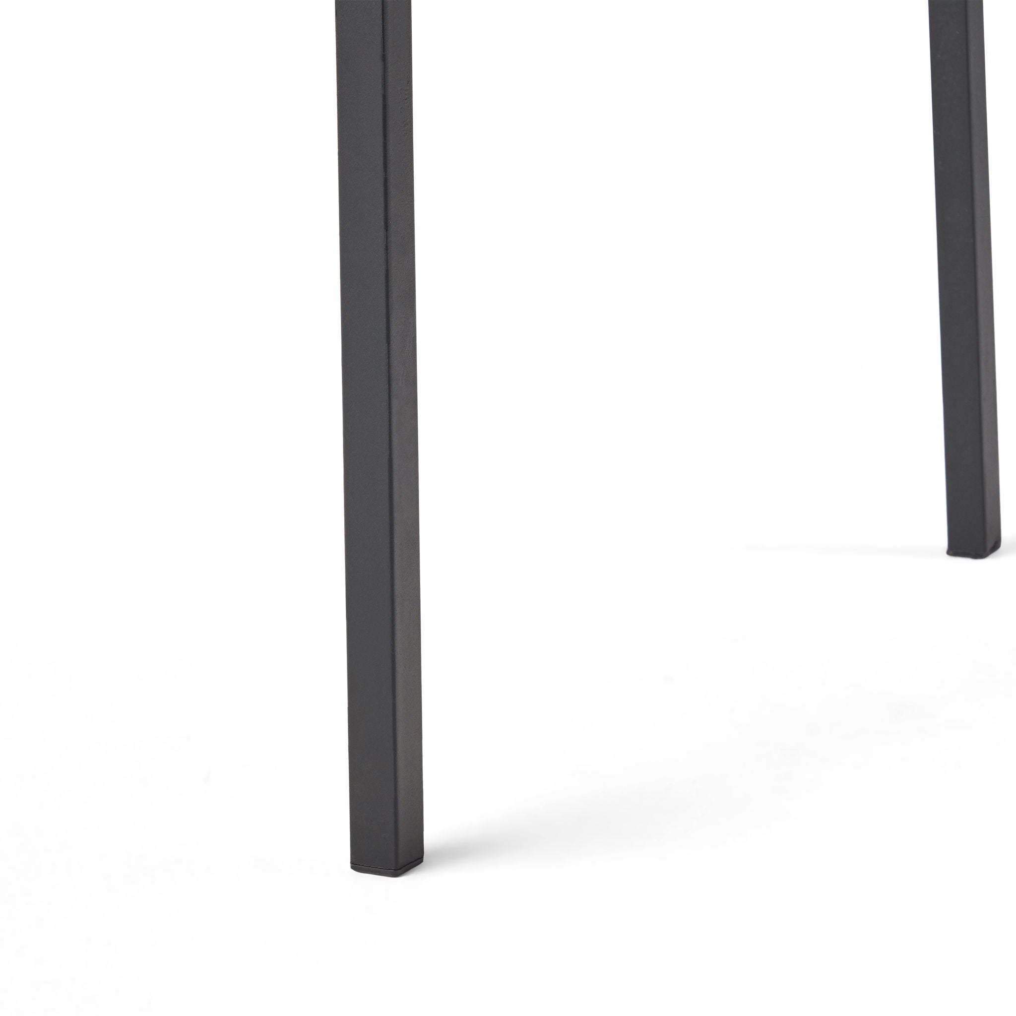 Vermilion - Outdoor Dining Chair With Vertical Slat And Wooden Arm