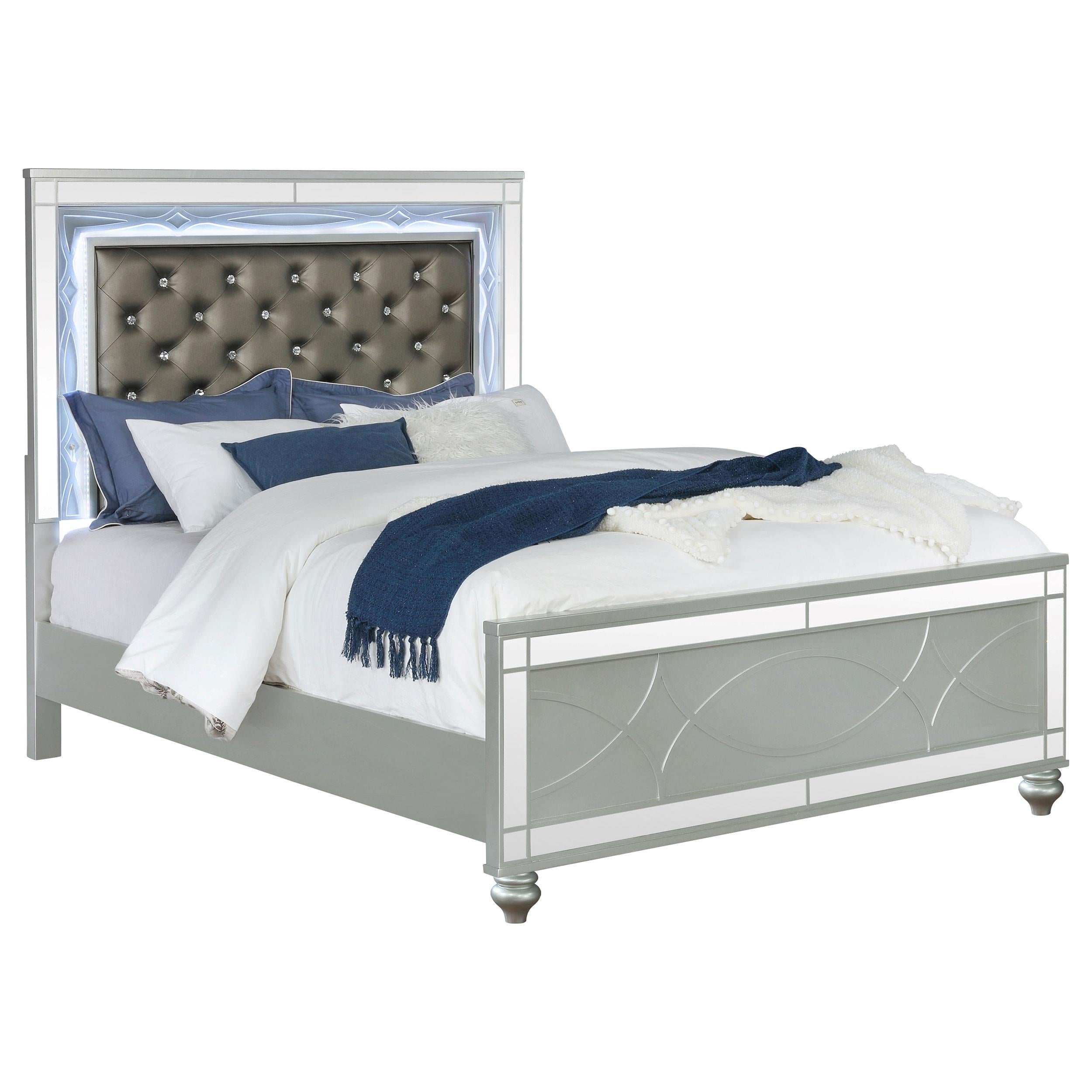 Coaster Furniture Gunnison California King Upholstered Panel Bed 223211KW IMAGE 2