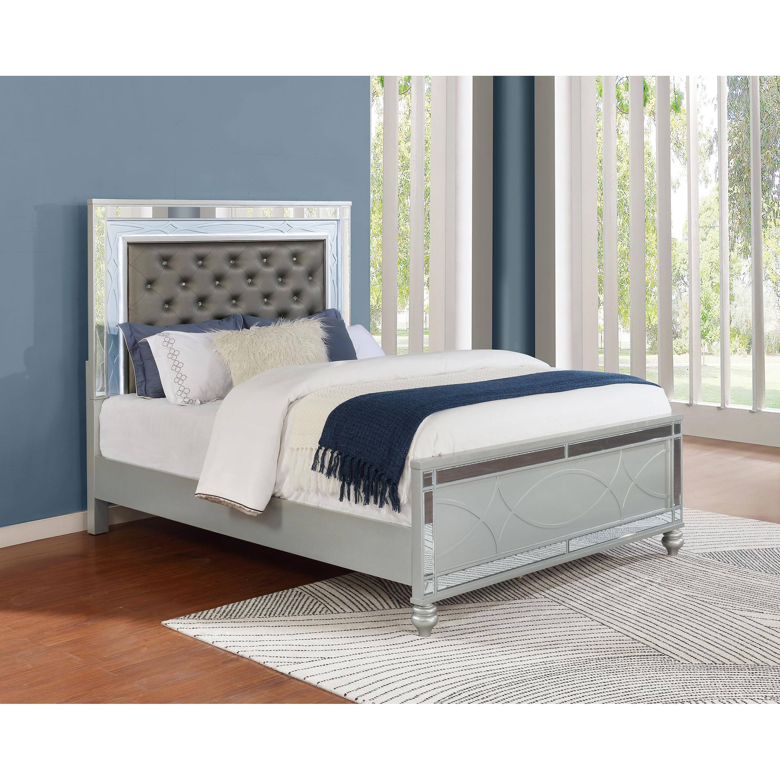 Diamond Modern Furniture COA Gunnison California King Upholstered Panel Bed 223211KW IMAGE 4