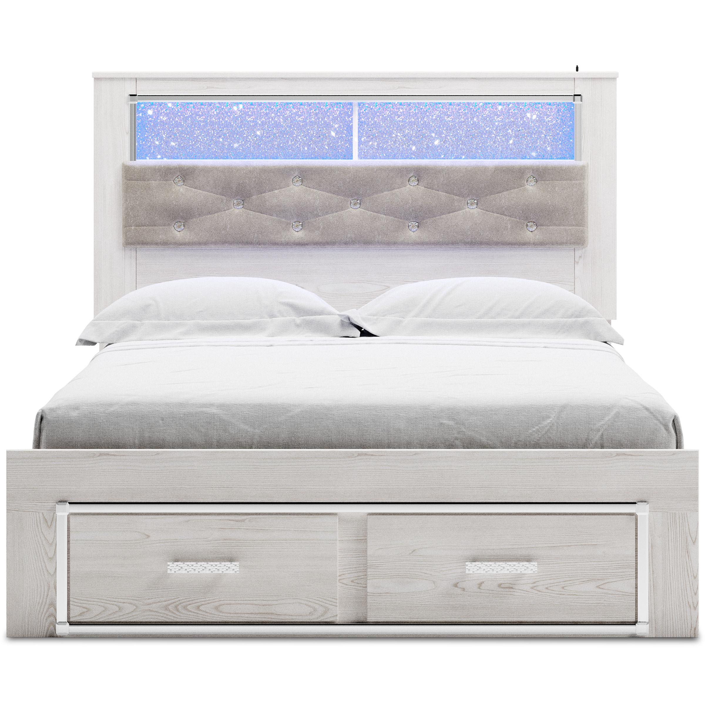 Signature Design by Ashley Altyra Queen Bookcase Bed with Storage B2640-65/B2640-54S/B2640-95 IMAGE 2