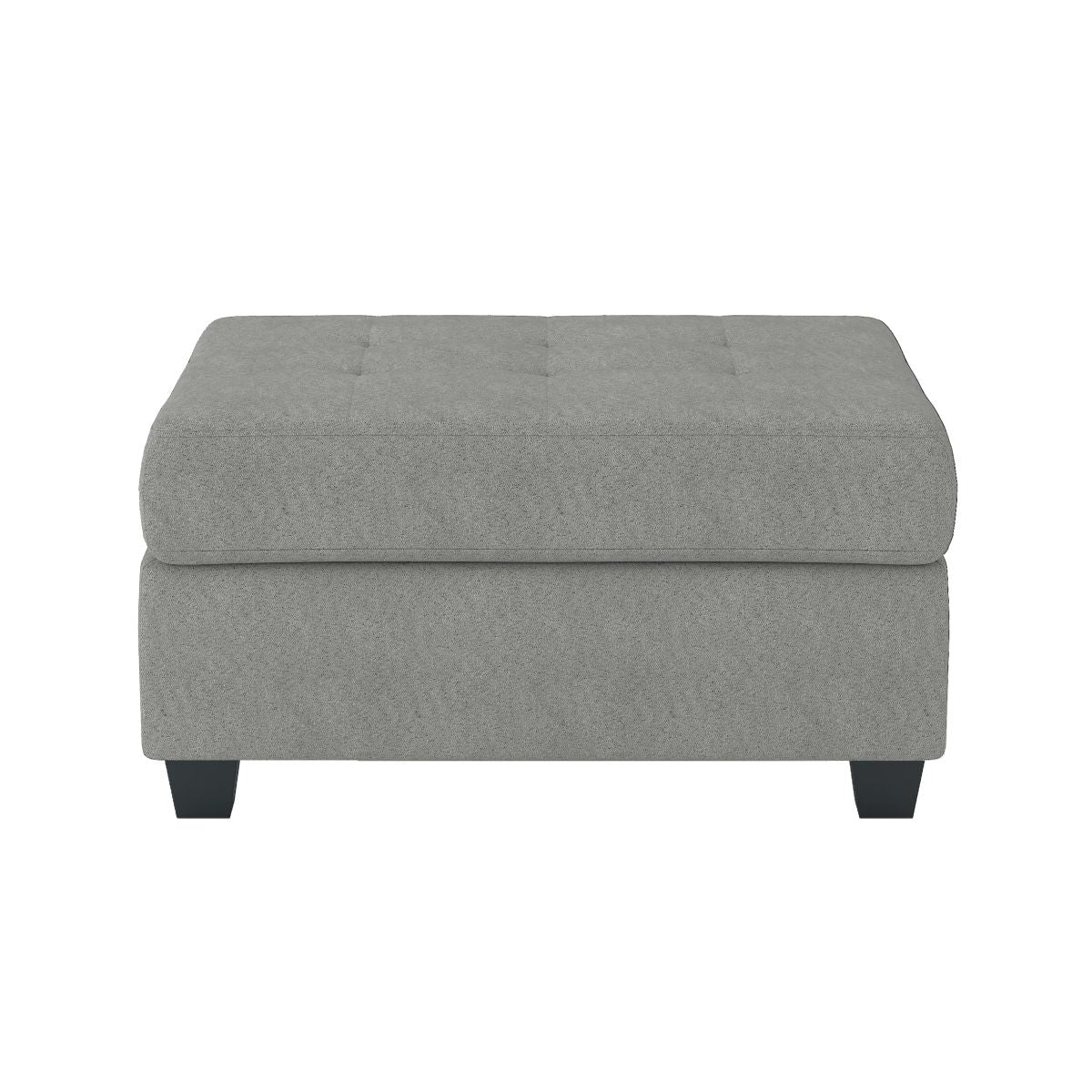 Maston - 3 Piece Reversible Sectional With Drop-Down Cup Holders And Storage Ottoman