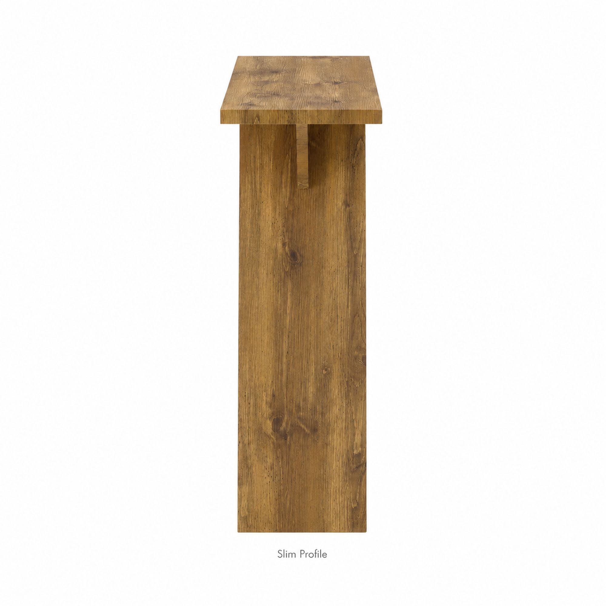 Console Table With V - Shaped Base