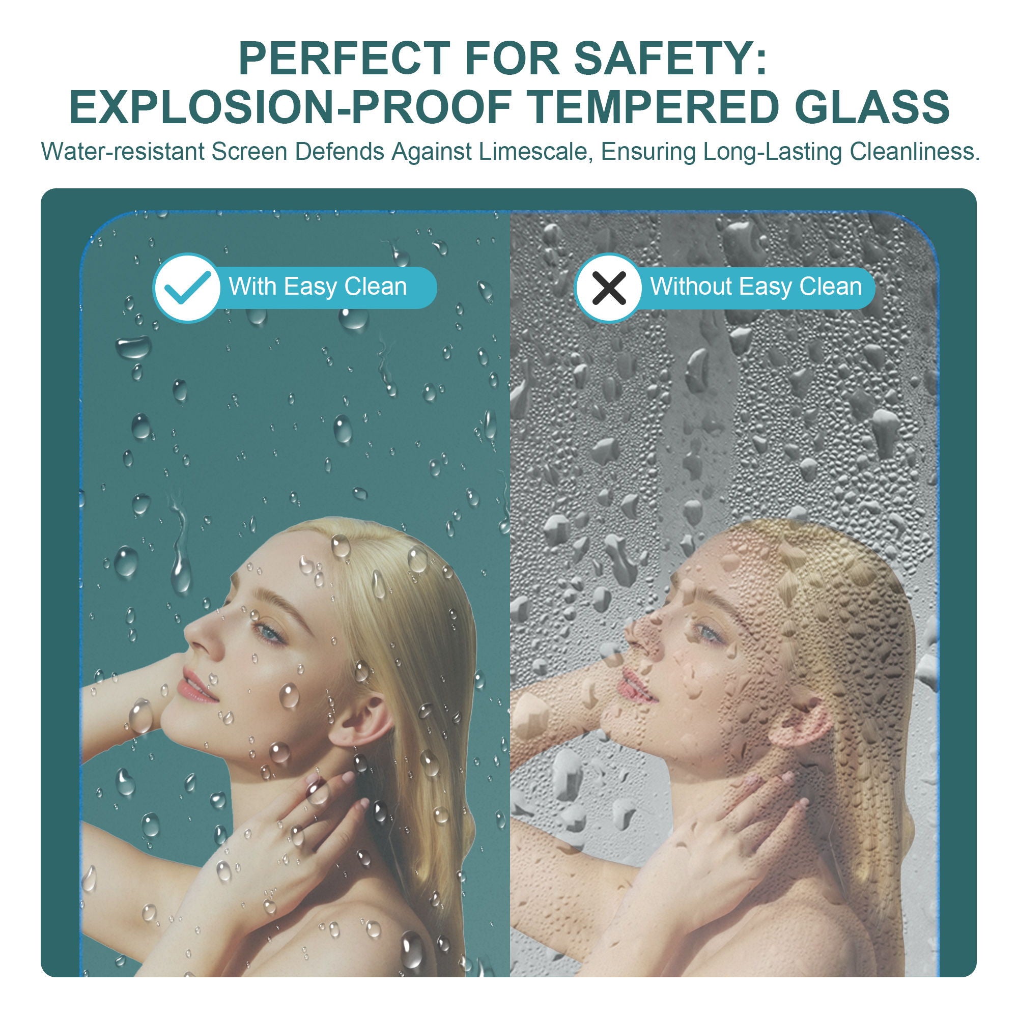 Diamond Shaped Corner Shower Door, Inward Sliding, Stainless Steel Frame
