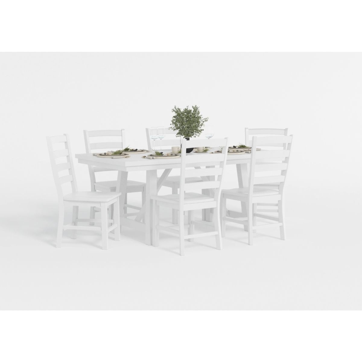 Redmond - Dining Table - White