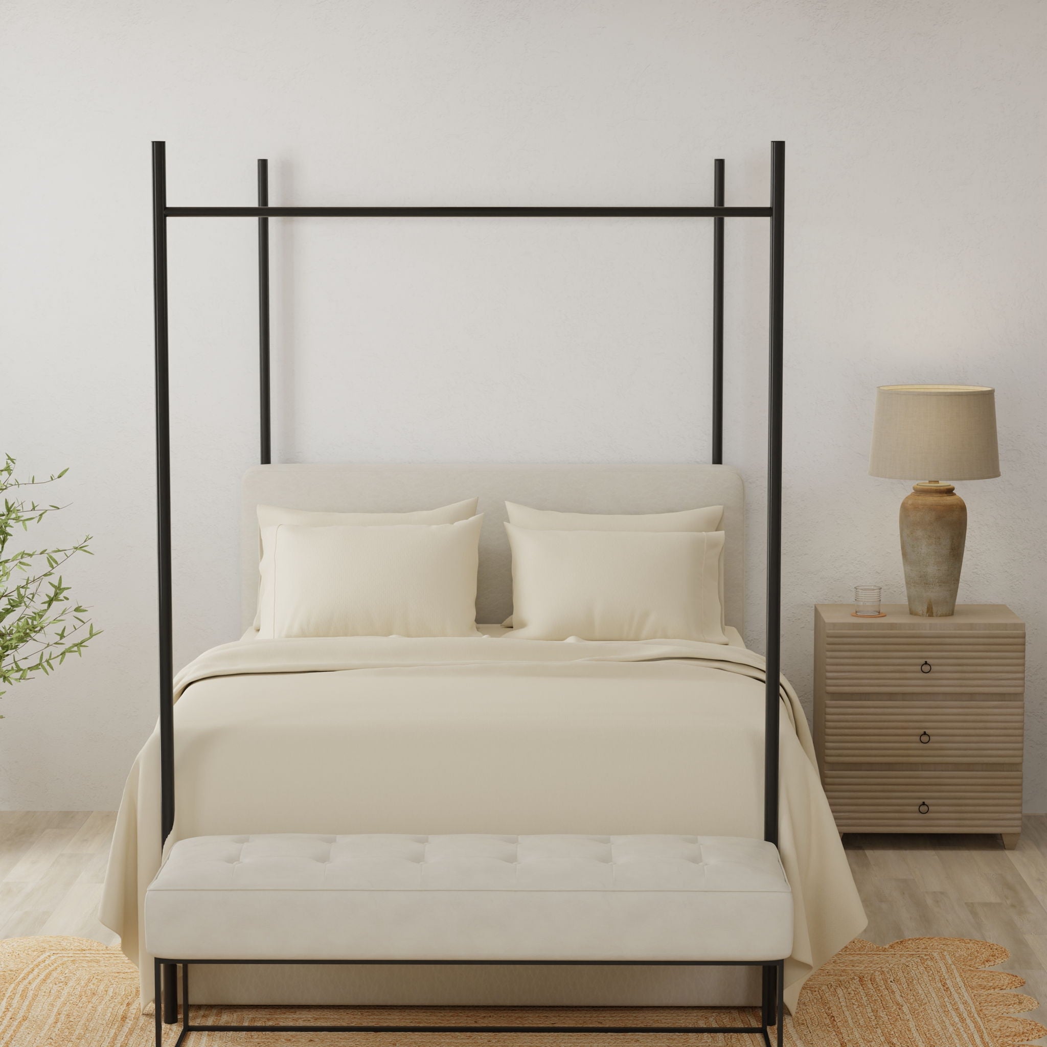 Brushed Hypoallergenic Sheet Set