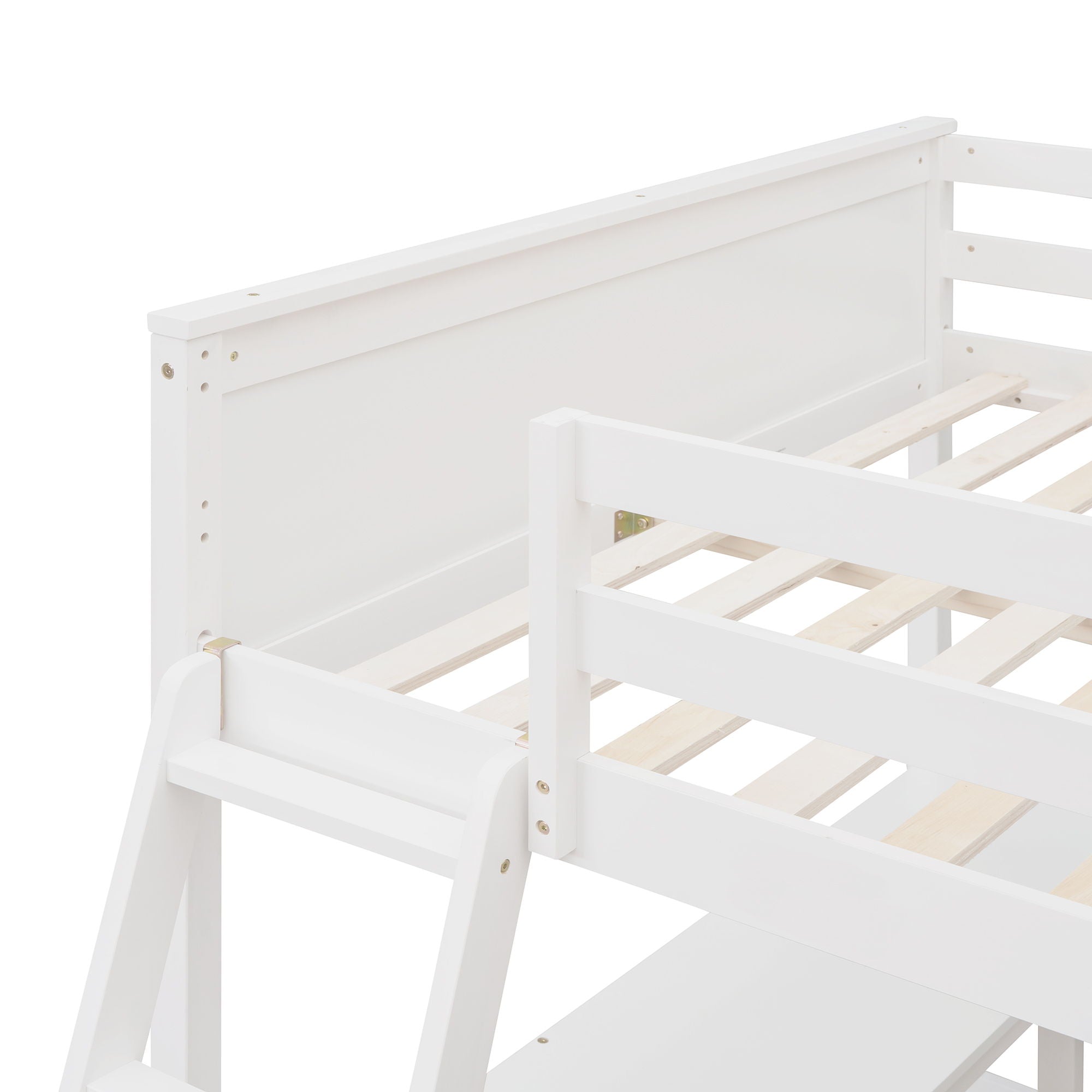 Loft Bed With Shelves With Desk