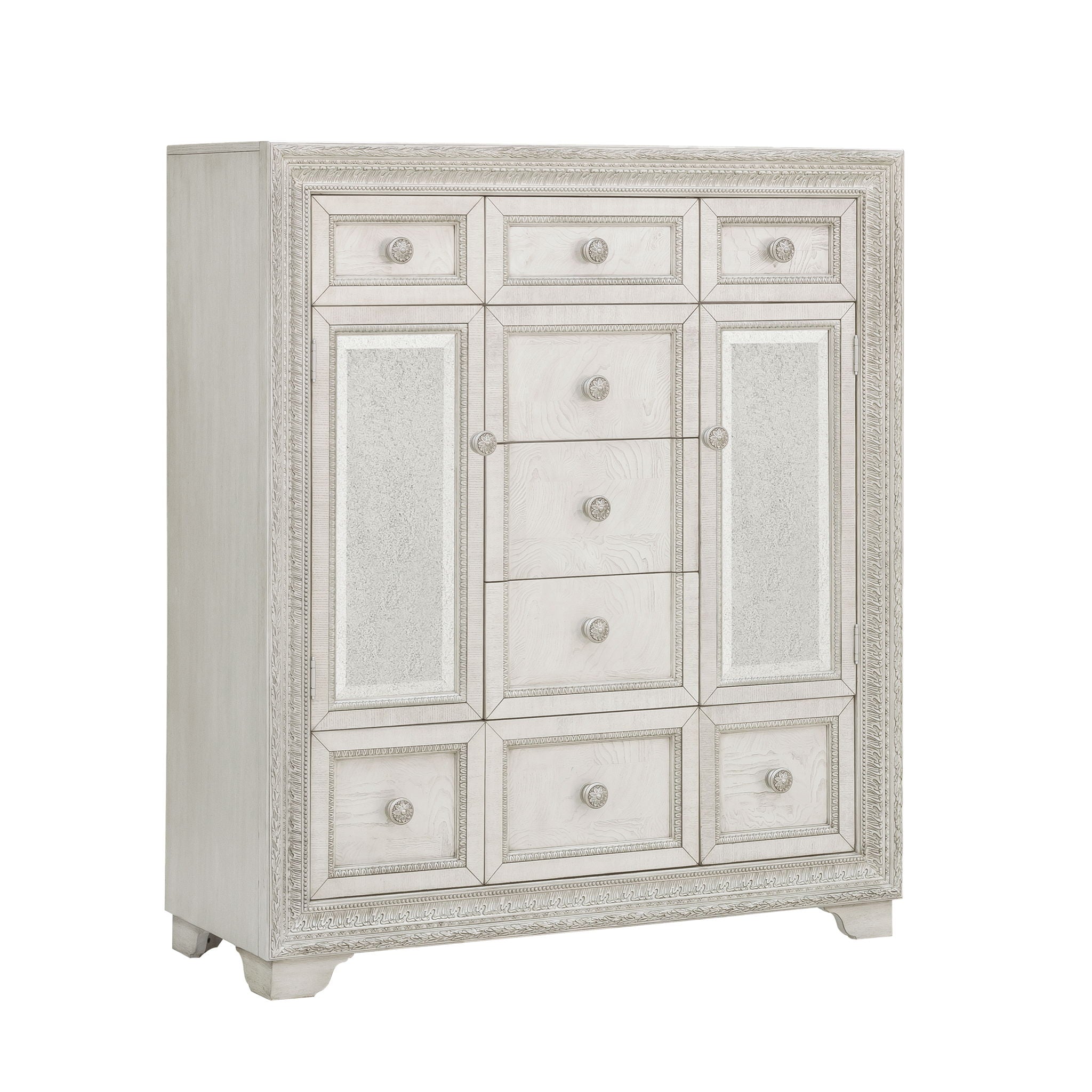 Camila - 9 Drawer Door Chest - Natural